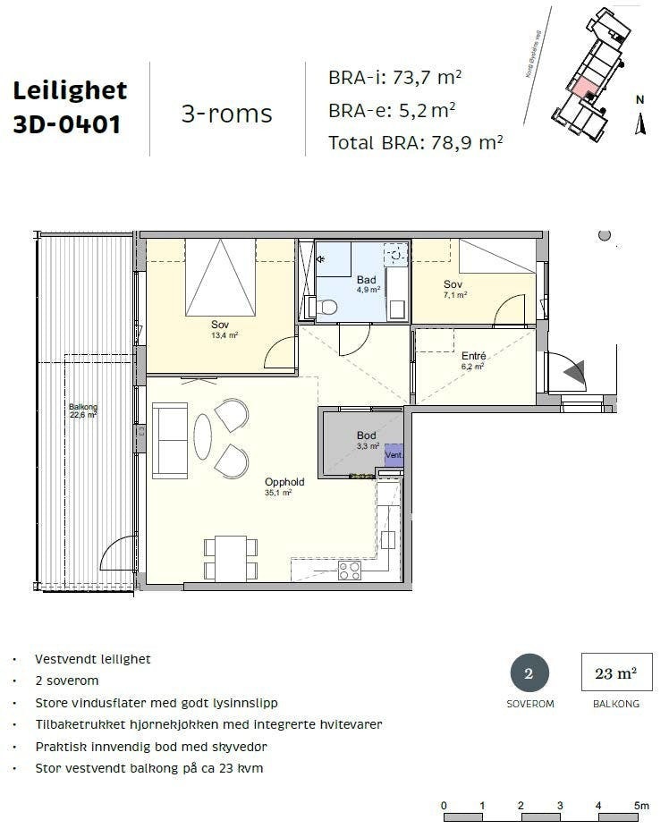 Planskisse Galleribilde