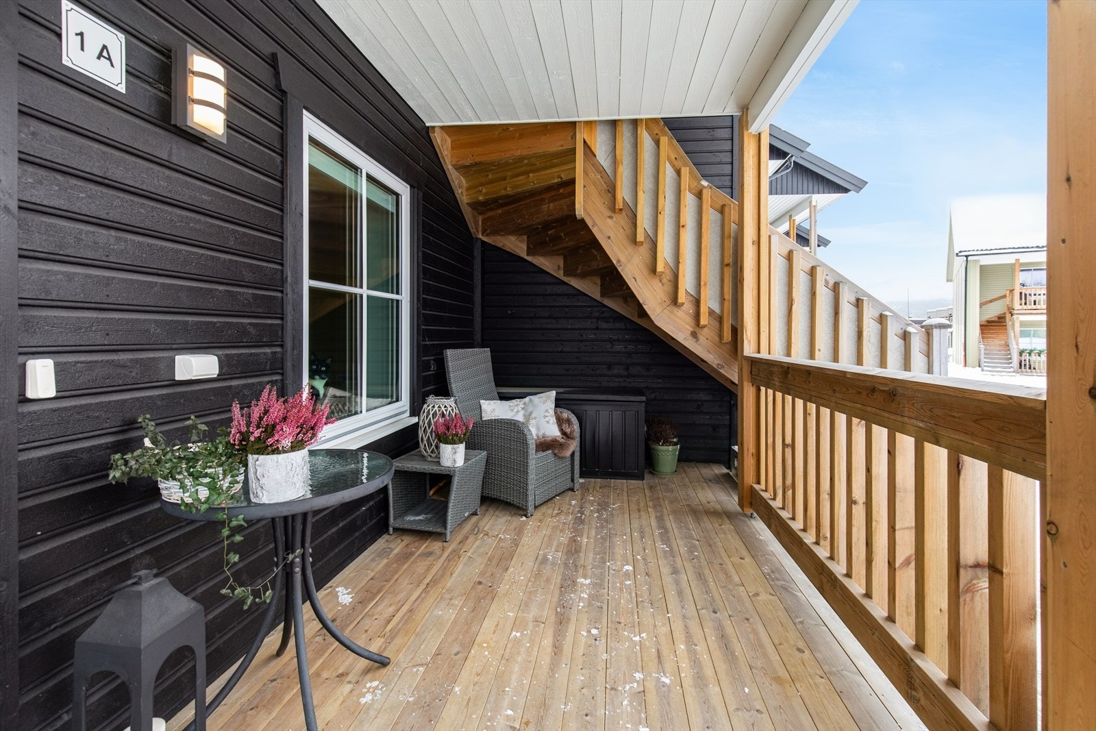 Hyggelig inngangsparti. Galleribilde