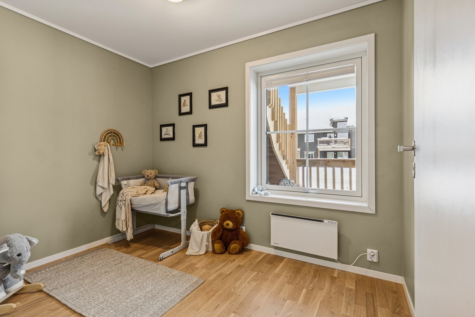 Det andre rommet egner seg godt som barnerom, gjesterom eller kontor. Galleribilde