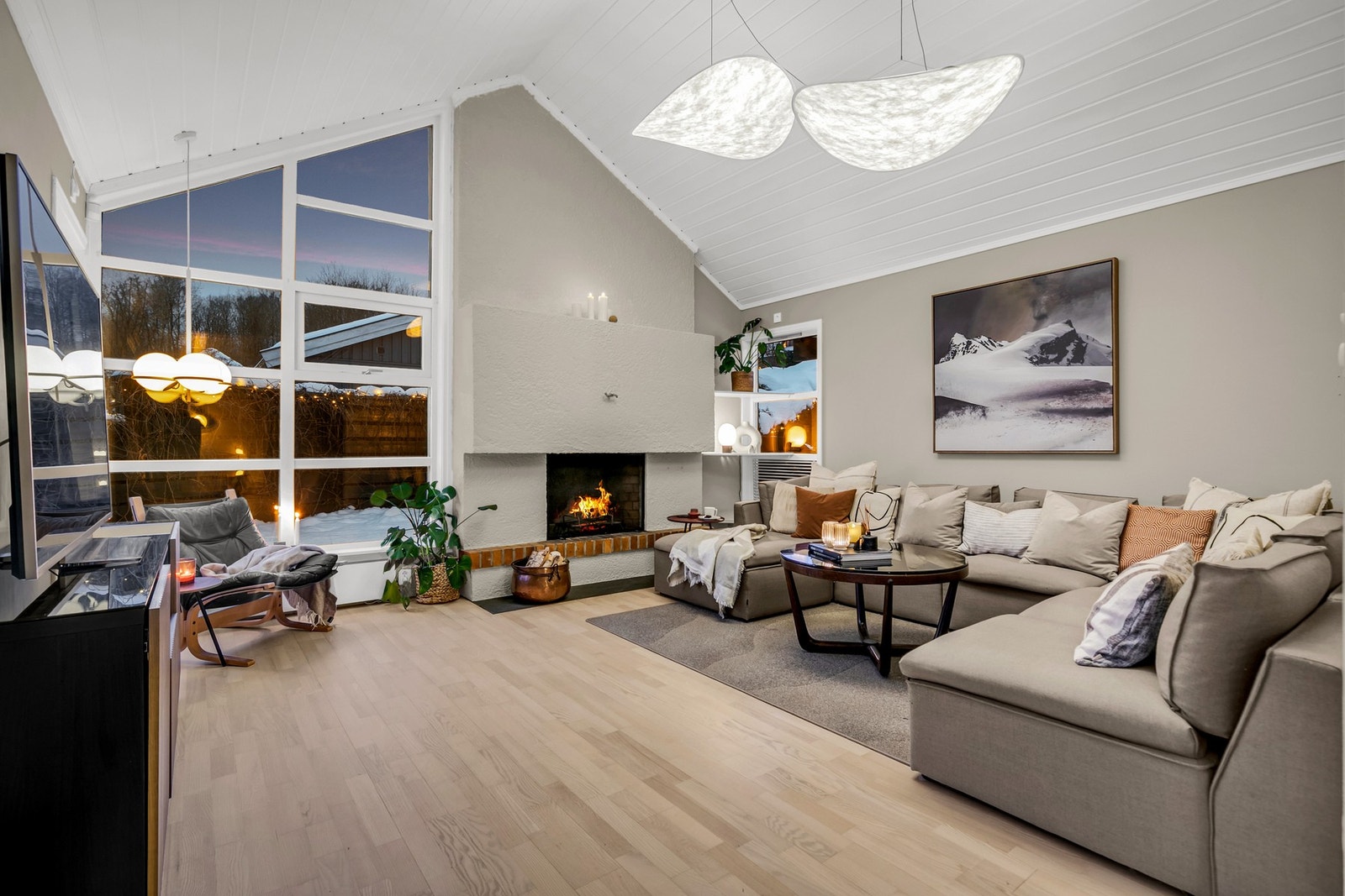 Gode lysforhold og hyggelig utsikt mot nærområdet Galleribilde