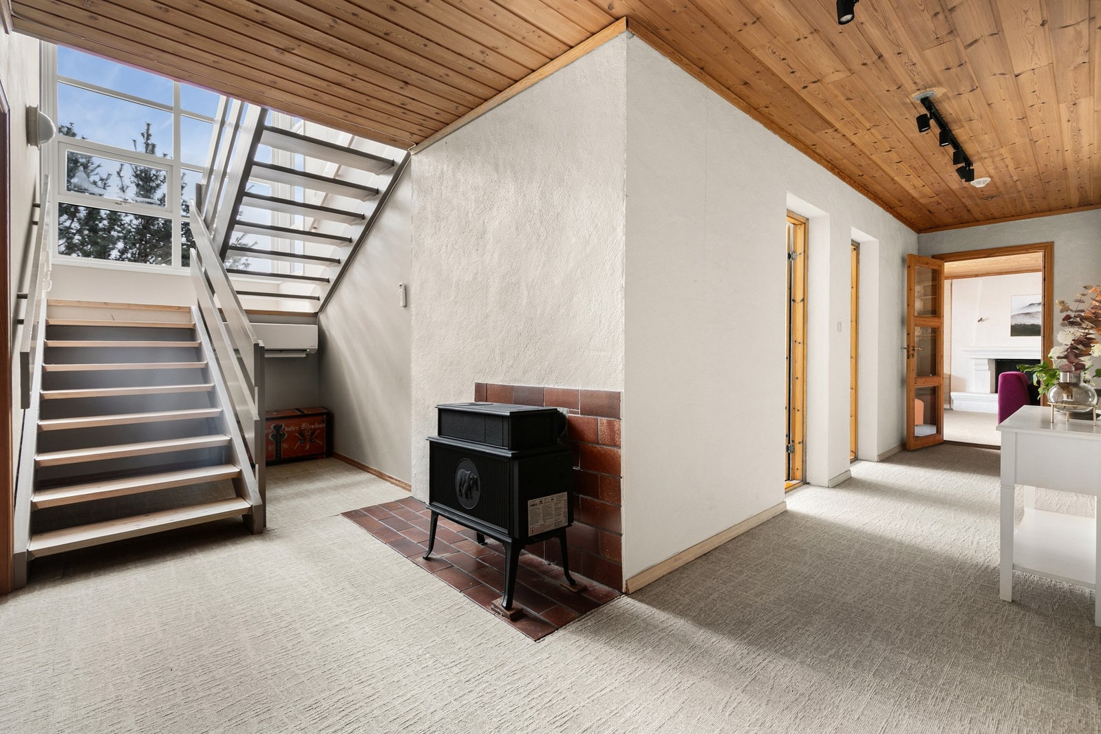 Også på denne siden av trappen er det soverom. Galleribilde