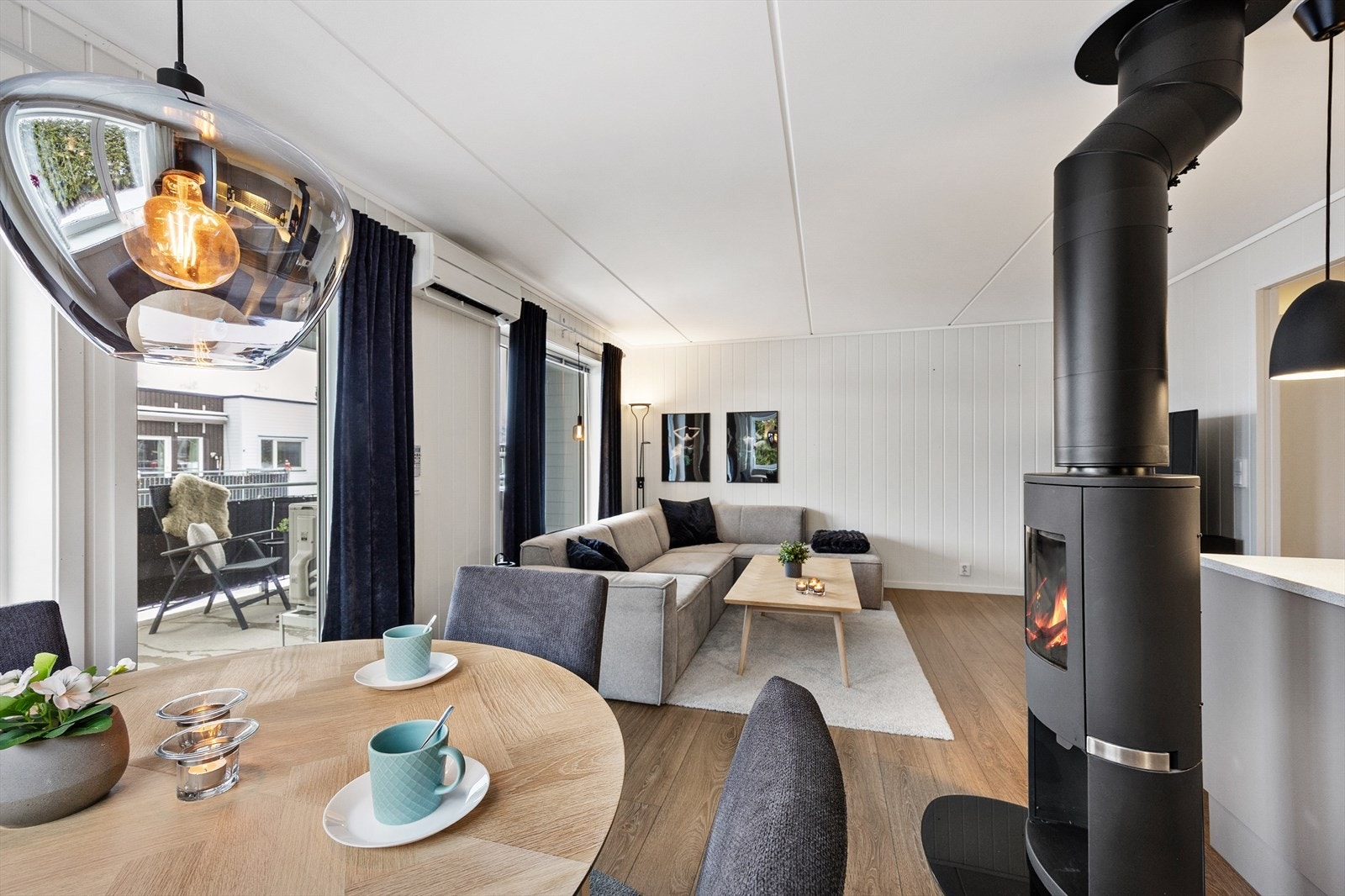 Grilling med elektrisk- eller gassgrill er tillatt på balkongen. Galleribilde