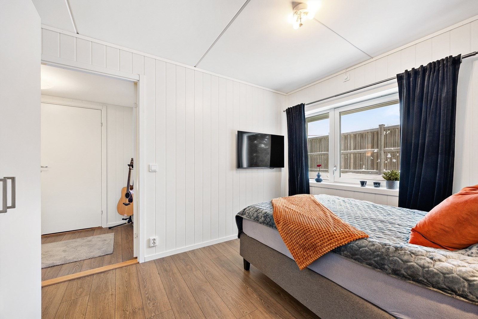 Soverommet vender mot rolige omgivelser. Galleribilde