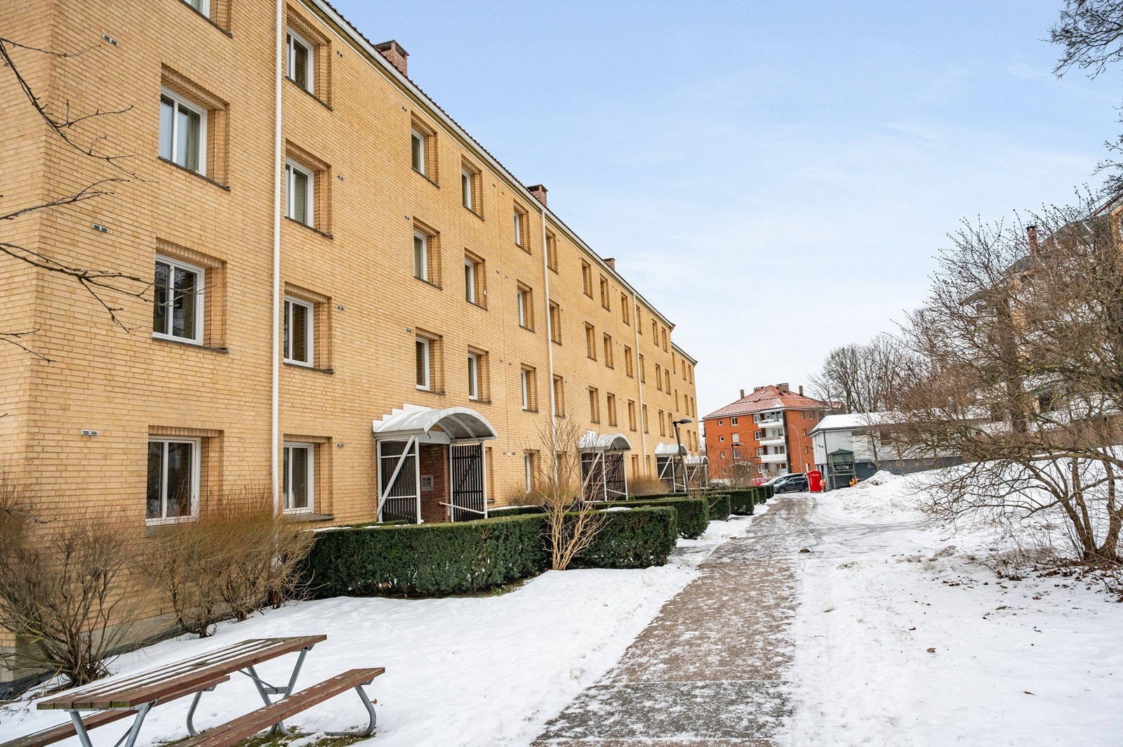 Leiligheten ligger perfekt til på Hovin, et populært nabolag. Galleribilde