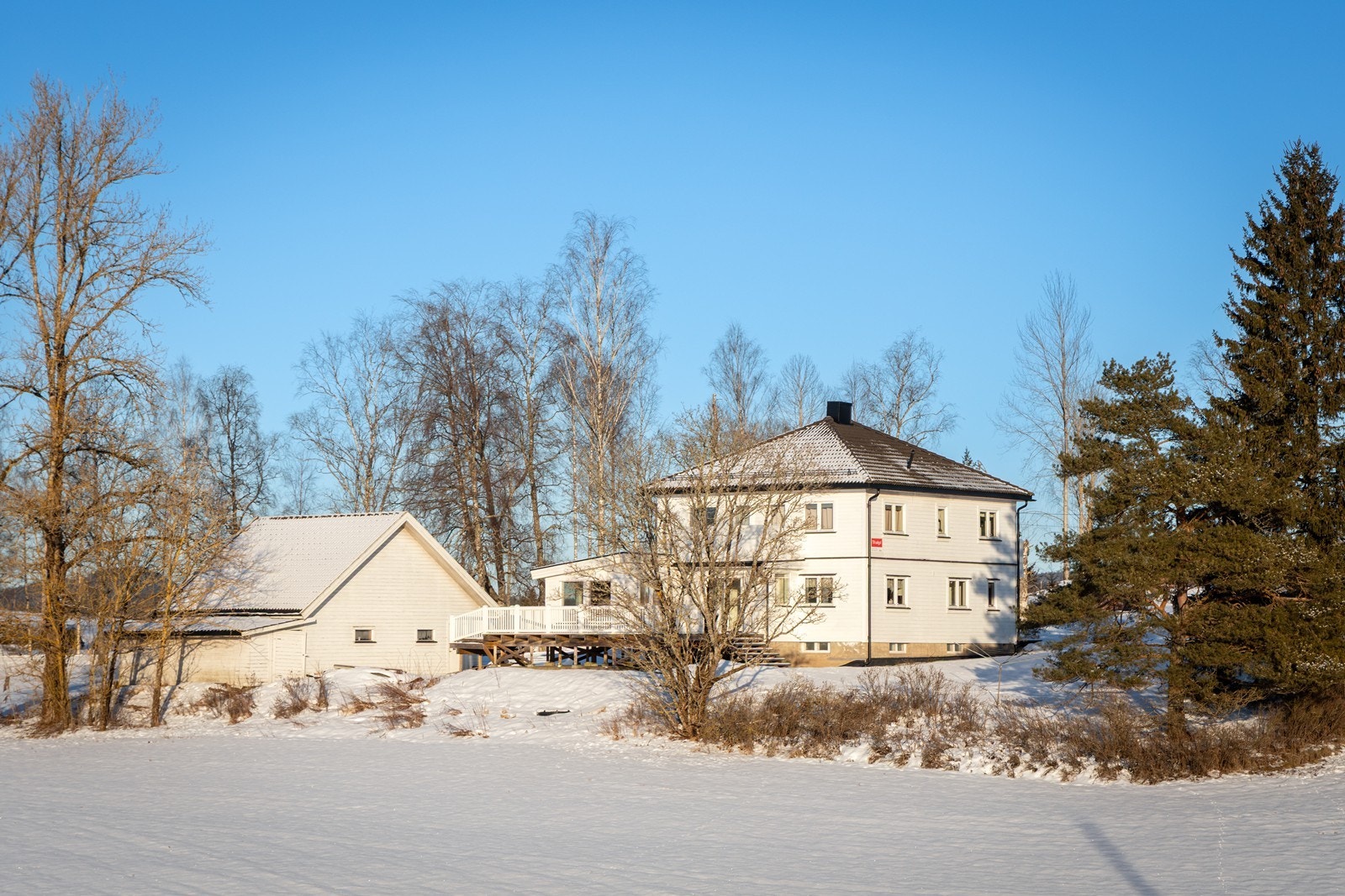 Vinterstemning Galleribilde