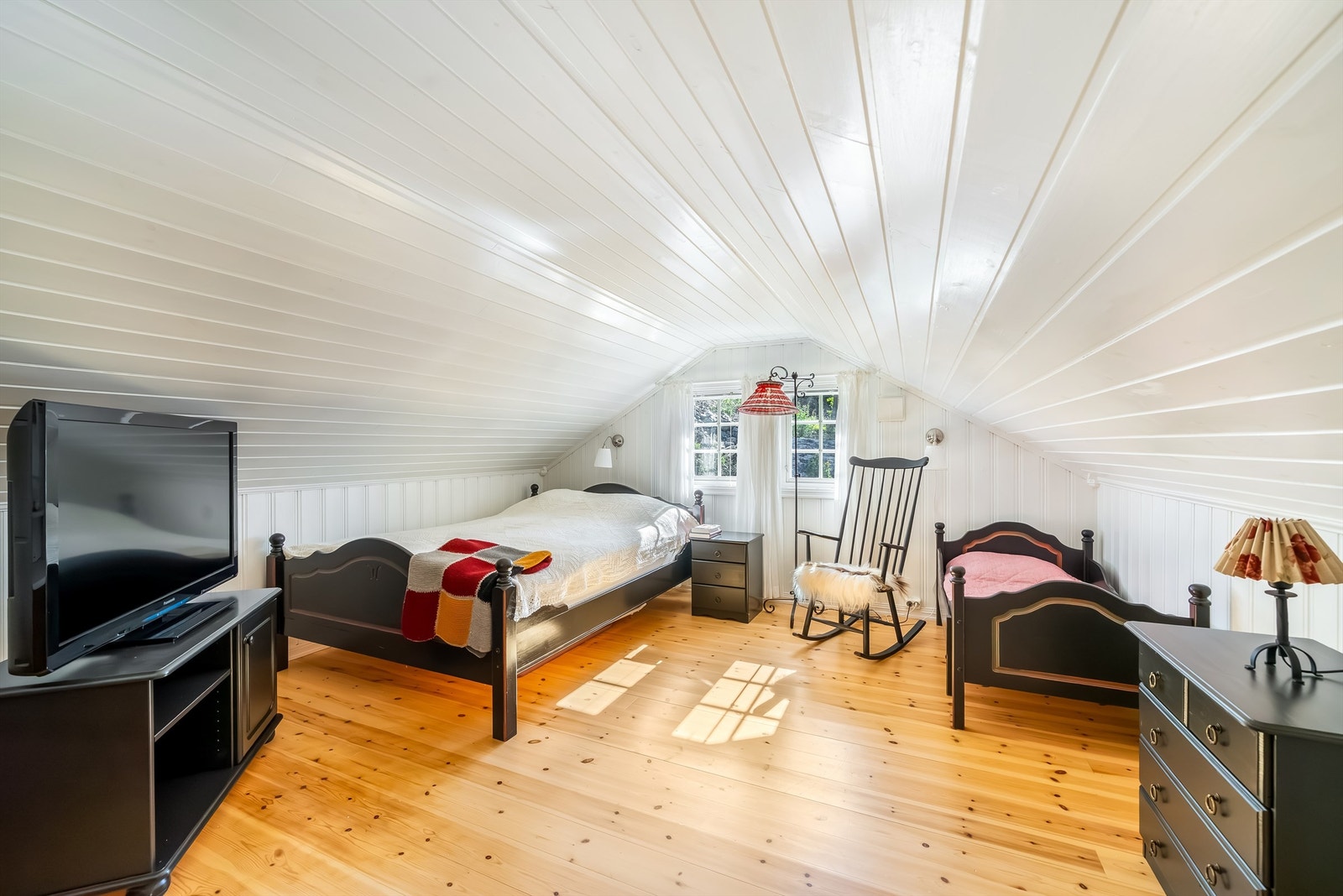 Loftstue. Galleribilde