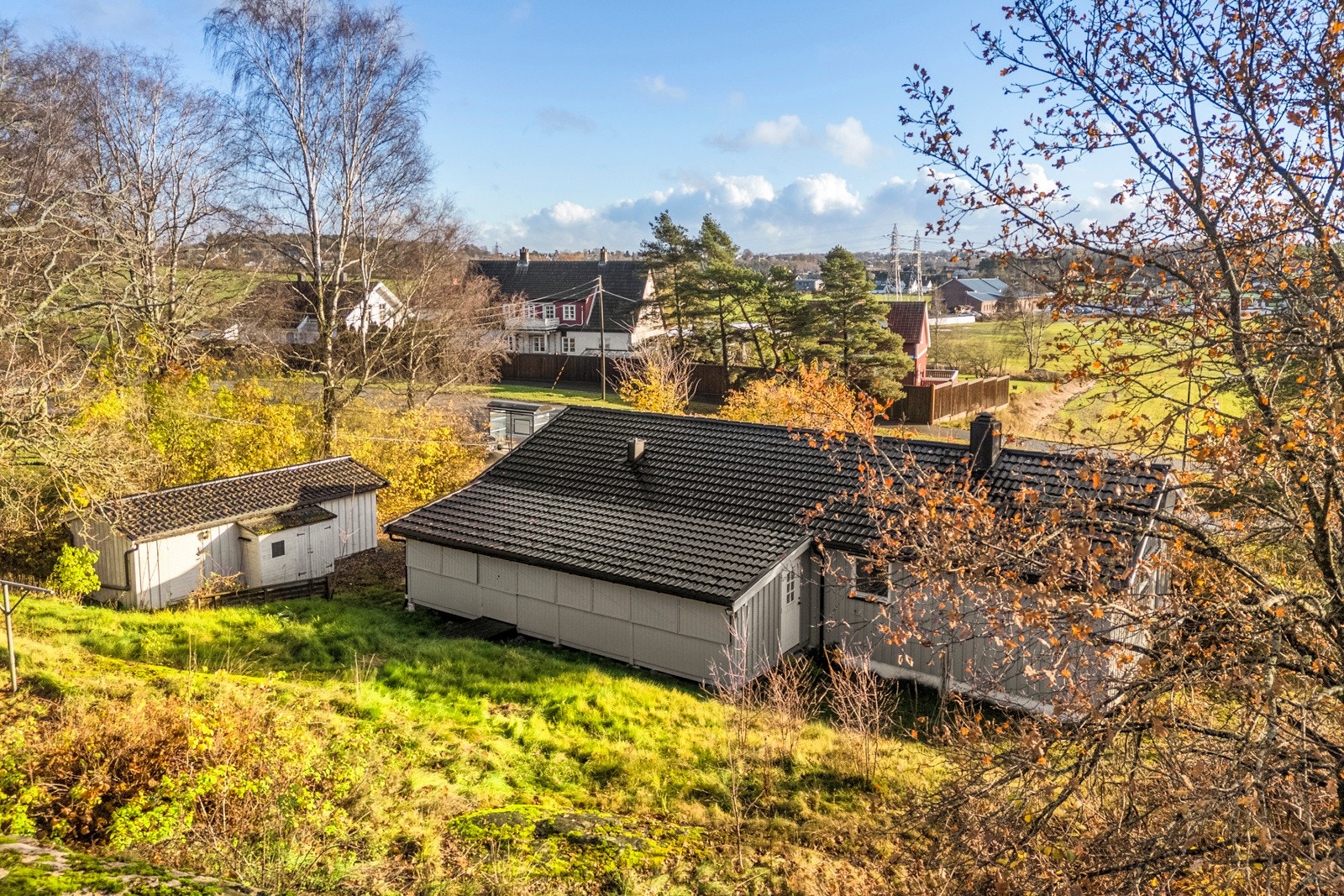 Dronefoto Galleribilde