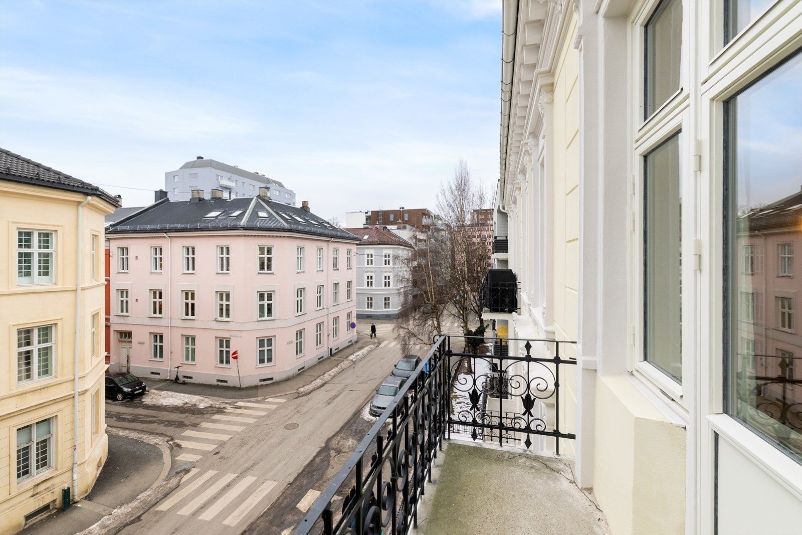 Her er det plass til hyggelig sittegruppe. Galleribilde