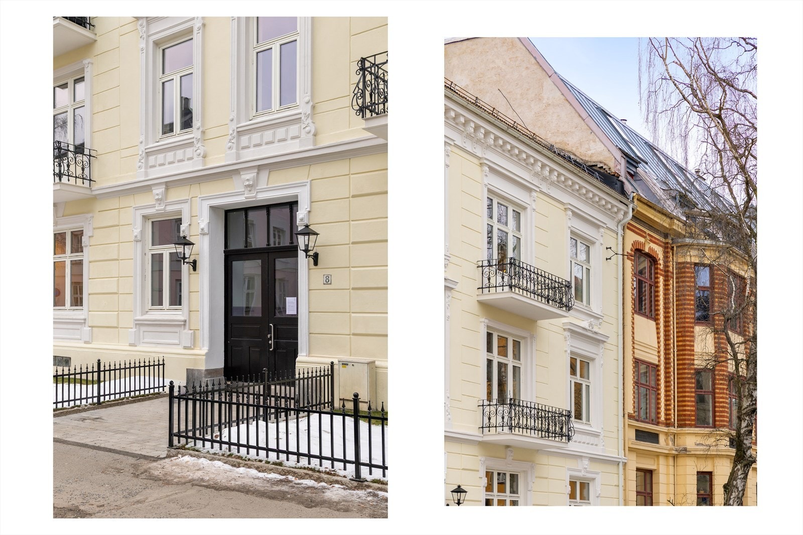 Borettslaget består av 13 andelsleiligheter og bygården er omfattende oppusset/ombygget i 2025. Galleribilde