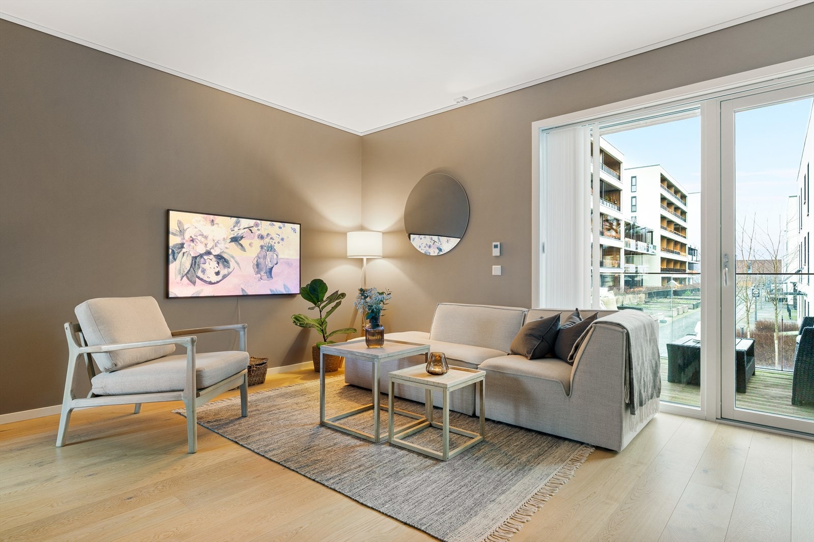 Velkommen til Harald Hårfagres gate 12 og denne rålekre 3-romsen med etterspurt beliggenhet på Lade. (Foto: Max Stenberg - Grattis foto) Galleribilde