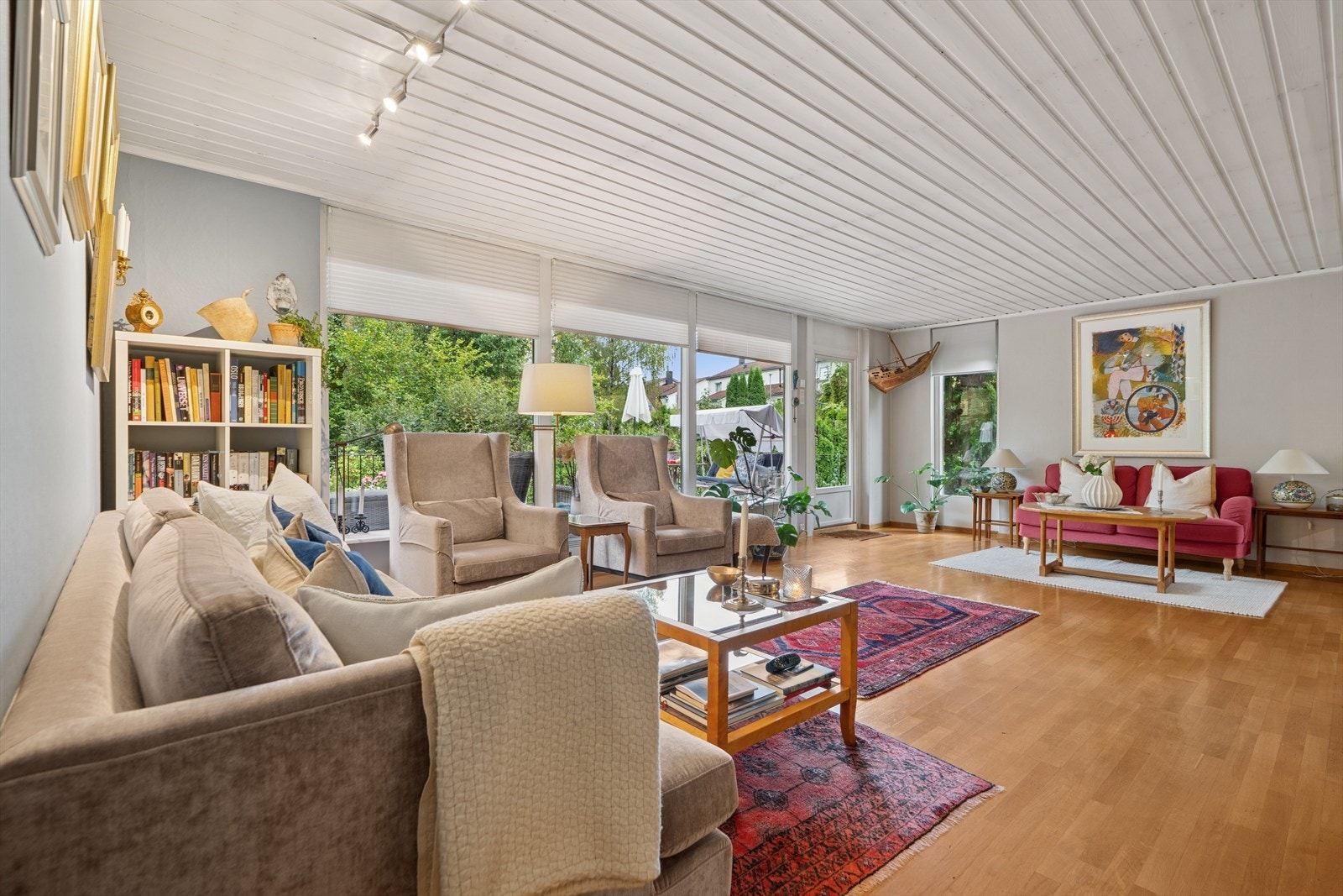 Her kan en innrede etter ønske med TV-krok, spisestue og annet ønsket møblement; mulighetene er mange. Galleribilde