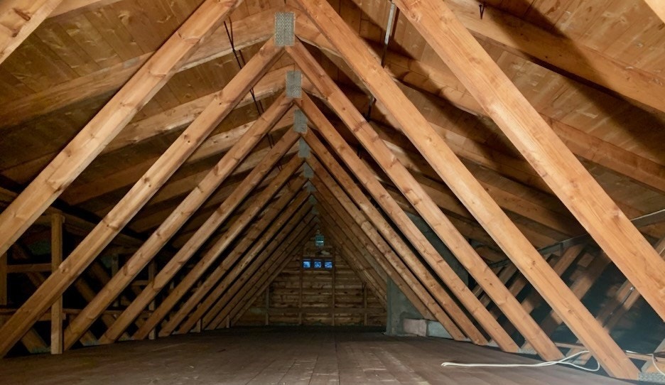 Loft med god lagringsplass. Galleribilde