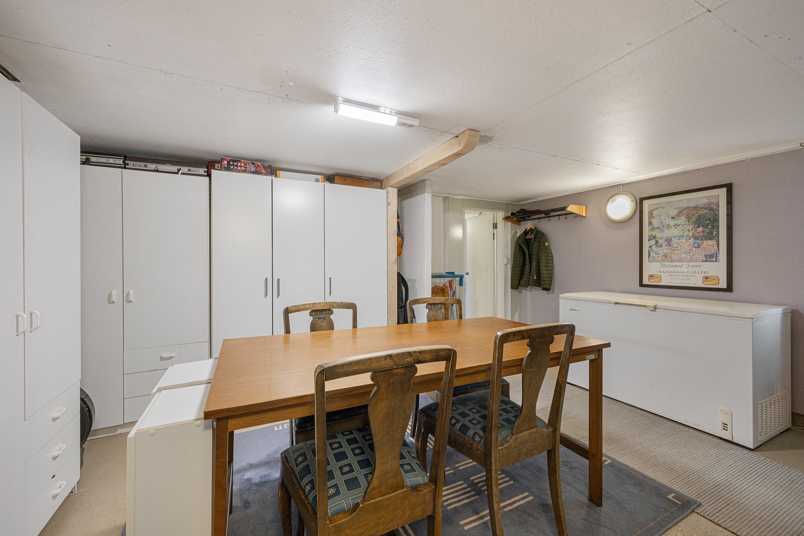 Boden i underetasjen er av god størrelse. Galleribilde