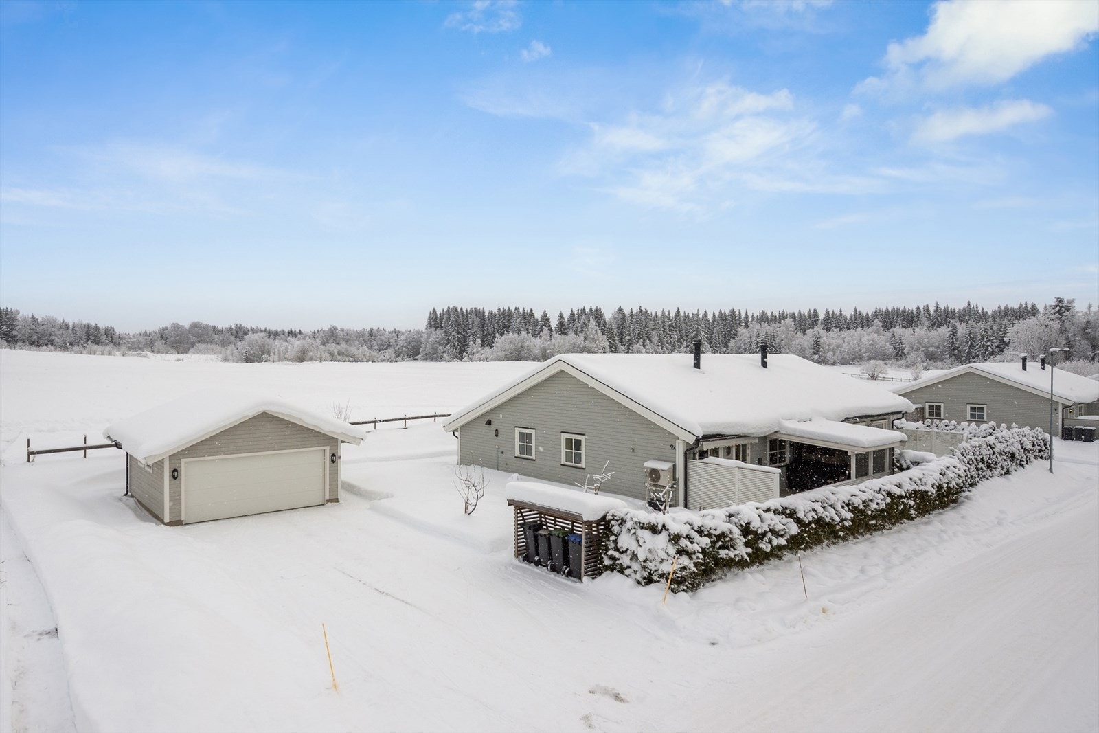 Skundbergjordet 9A er en moderne og lettstelt halvpart av tomannsbolig fra 2017 Galleribilde