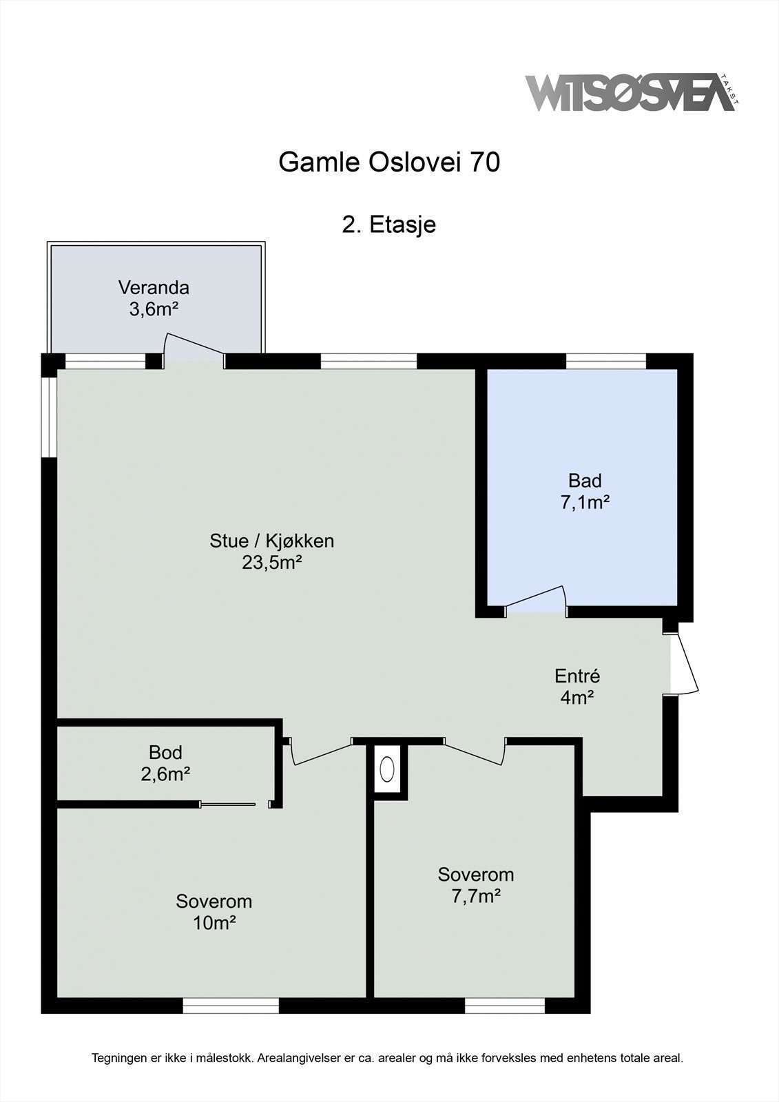 Planskisse. Velkommen på visning! Galleribilde