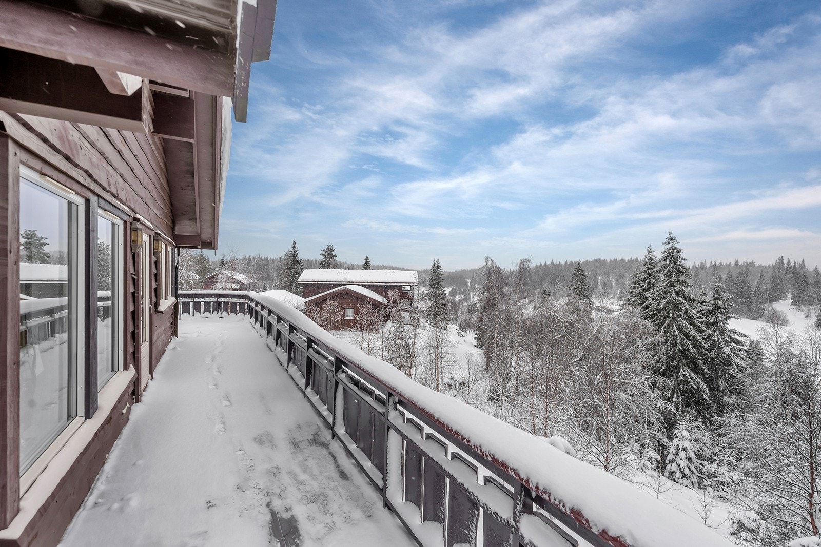 Kort vei til flotte skiløyper! Galleribilde