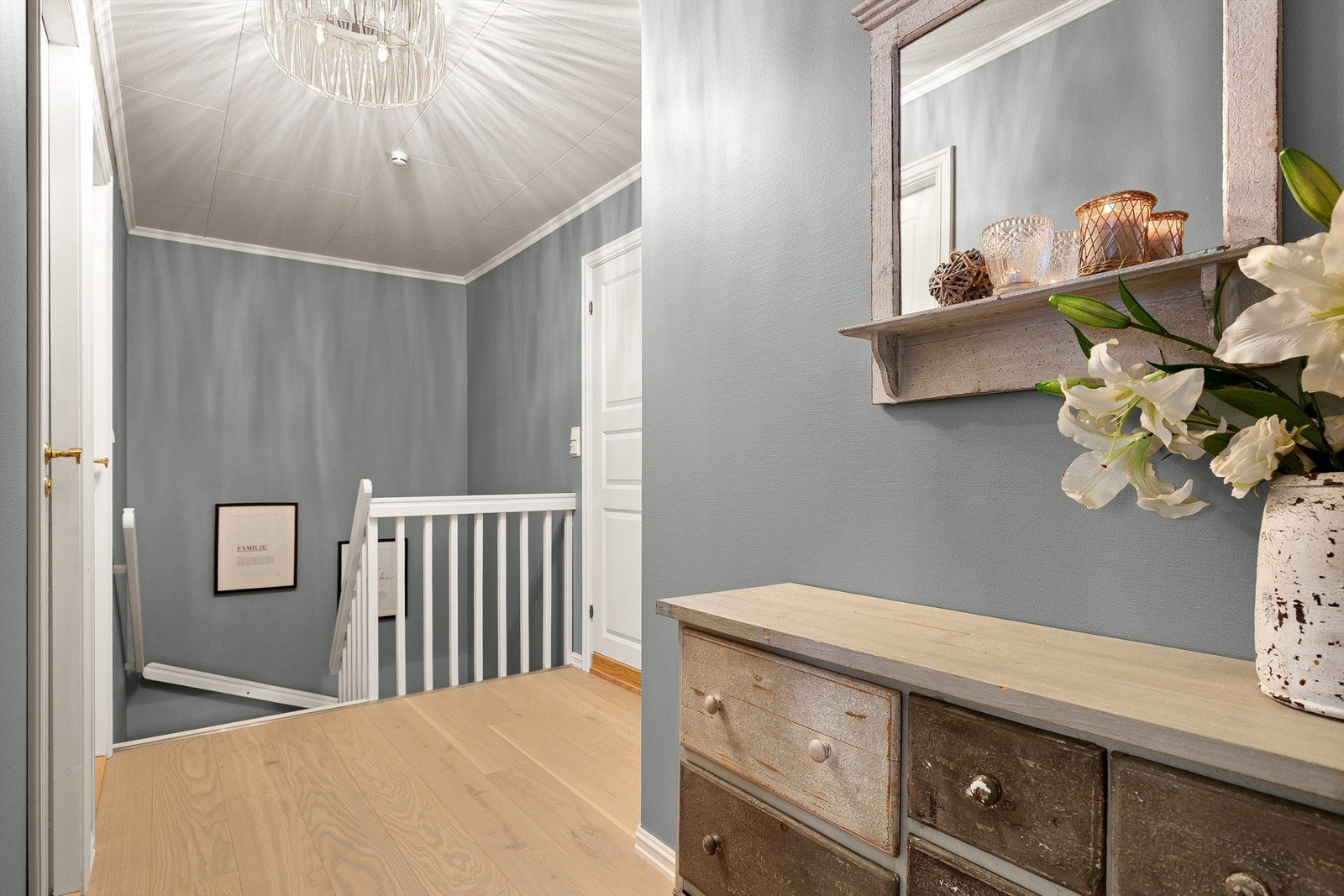 Trappegang til husets 2.etg Galleribilde