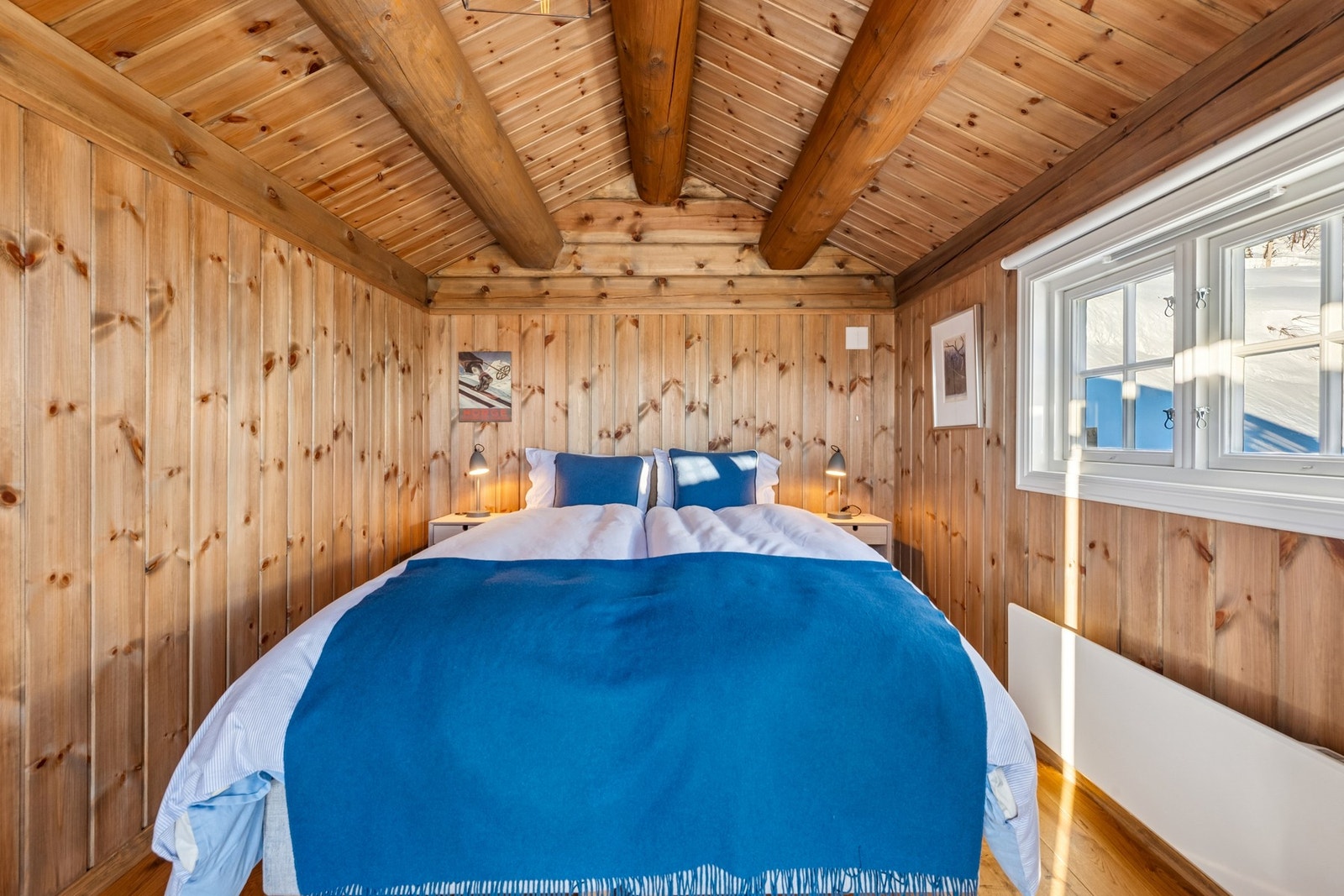 Det femte soverommet i eget anneks i umiddelbar nærhet til hytta Galleribilde