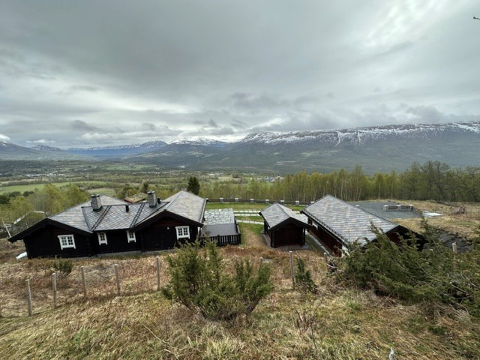 De vakre skifertakene Galleribilde