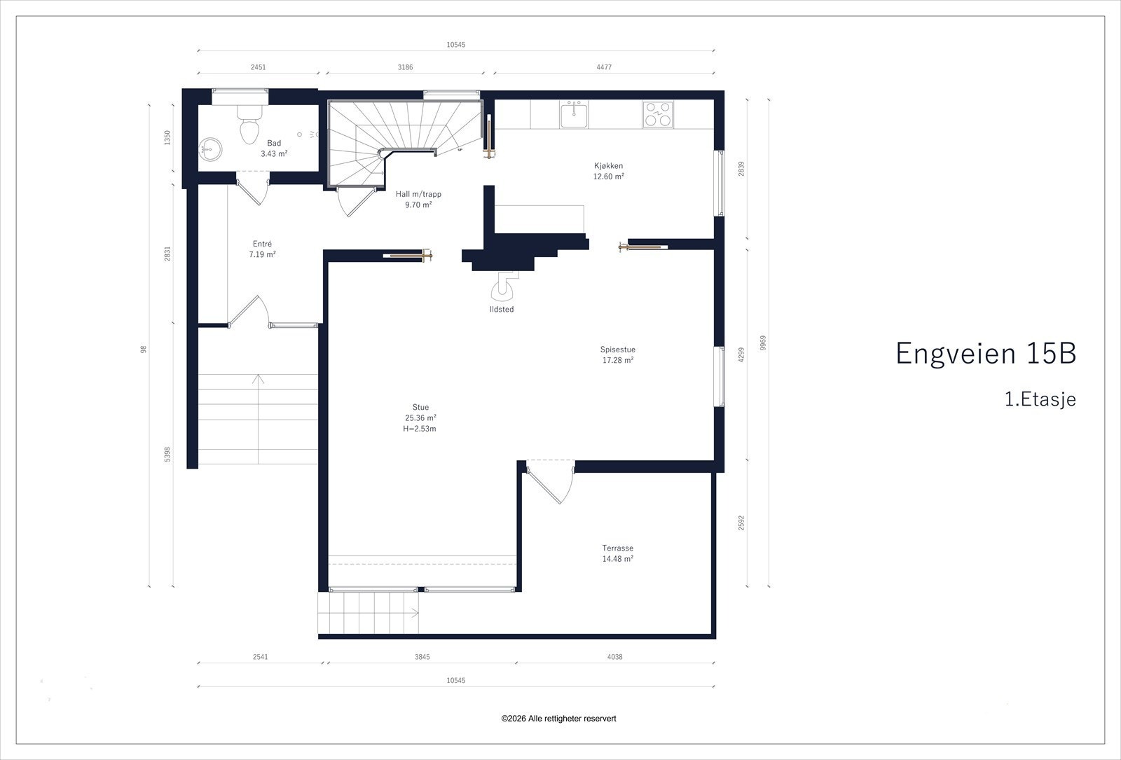 1. etasje Galleribilde