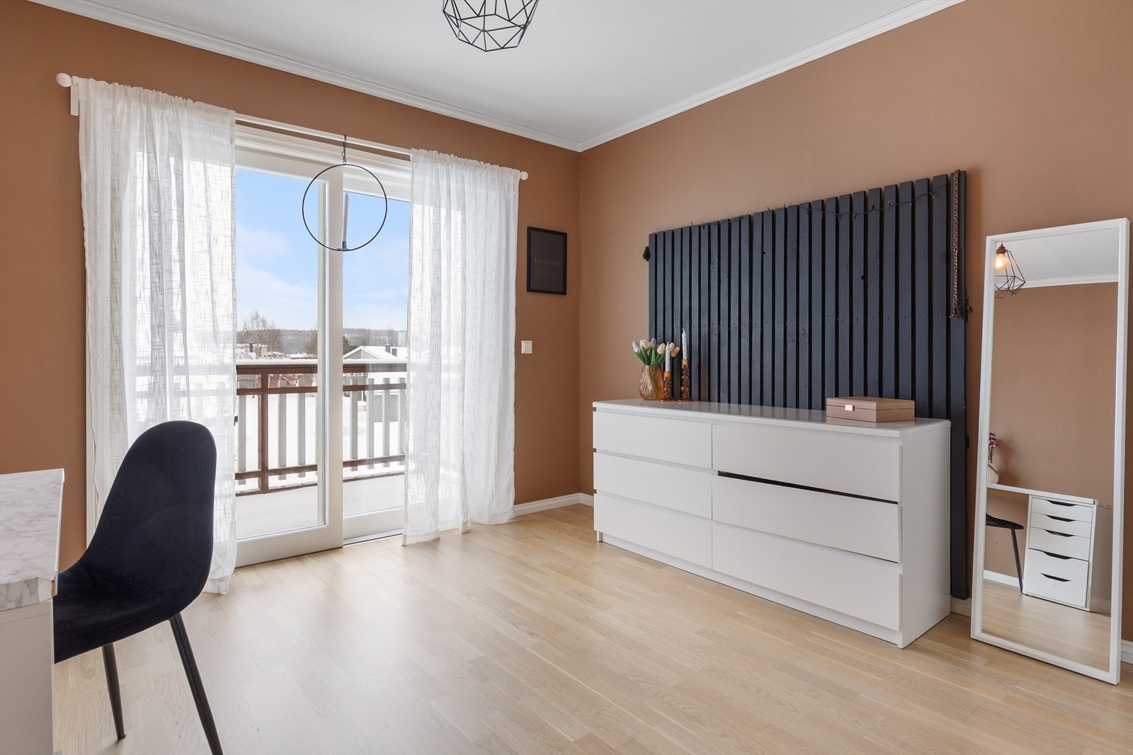 Det tredje soverommet har egen luftebalkong. Galleribilde