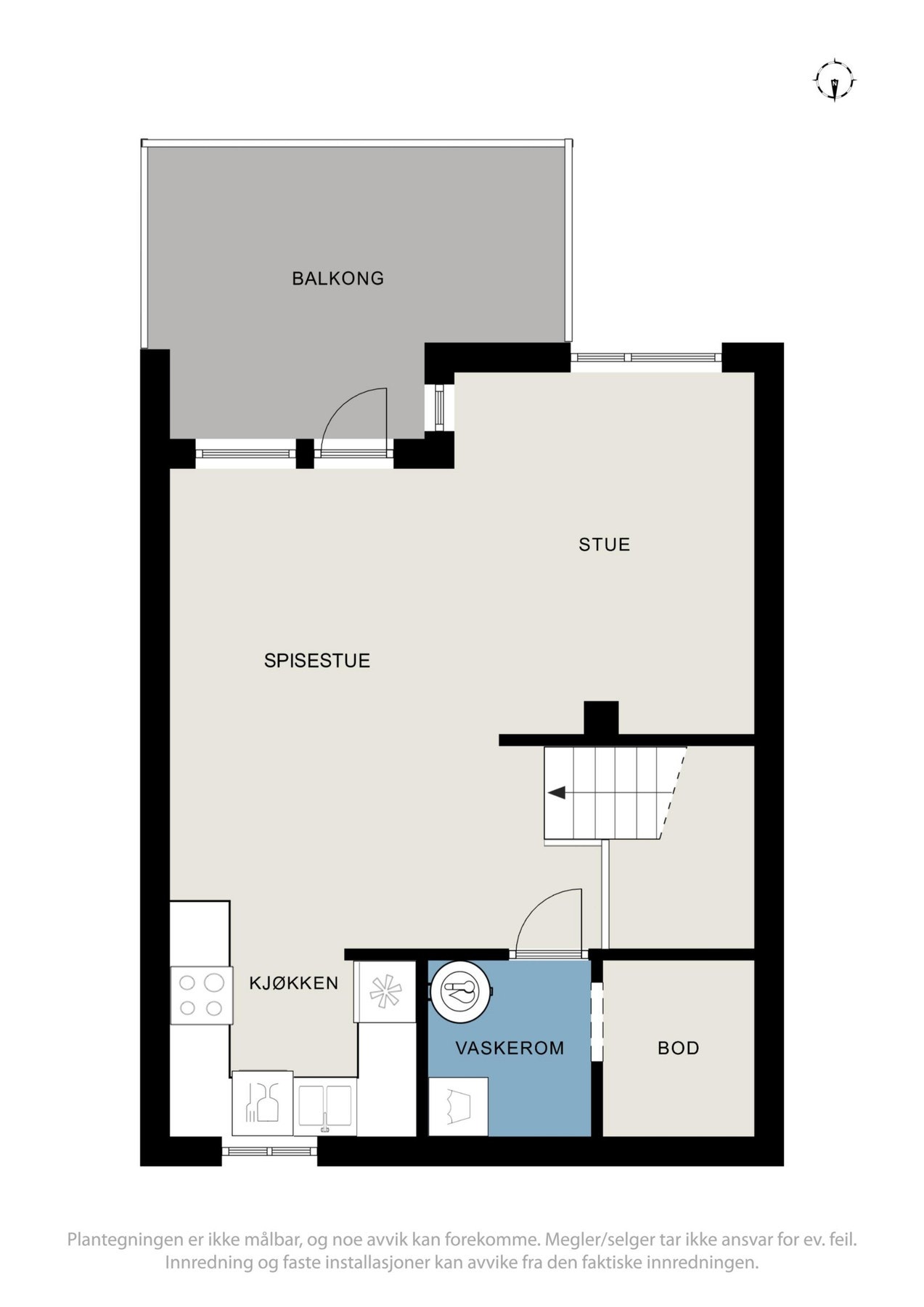 Planskisse 2.etasje. Galleribilde