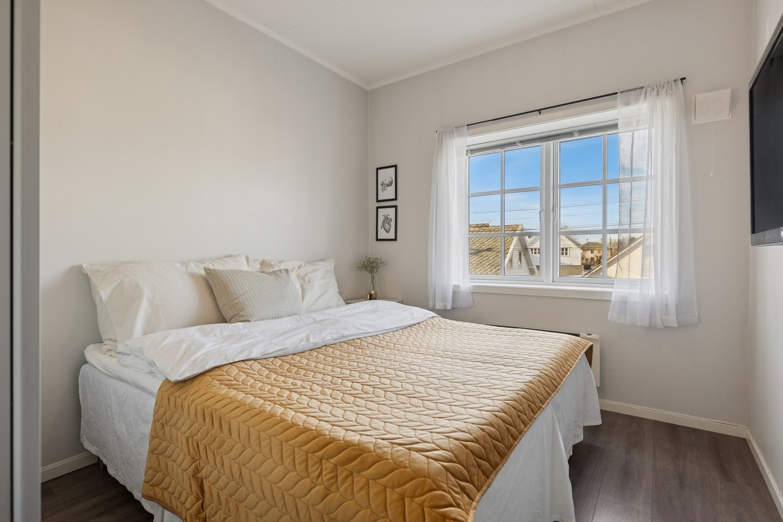 Leiligheten har 2 soverom. Galleribilde