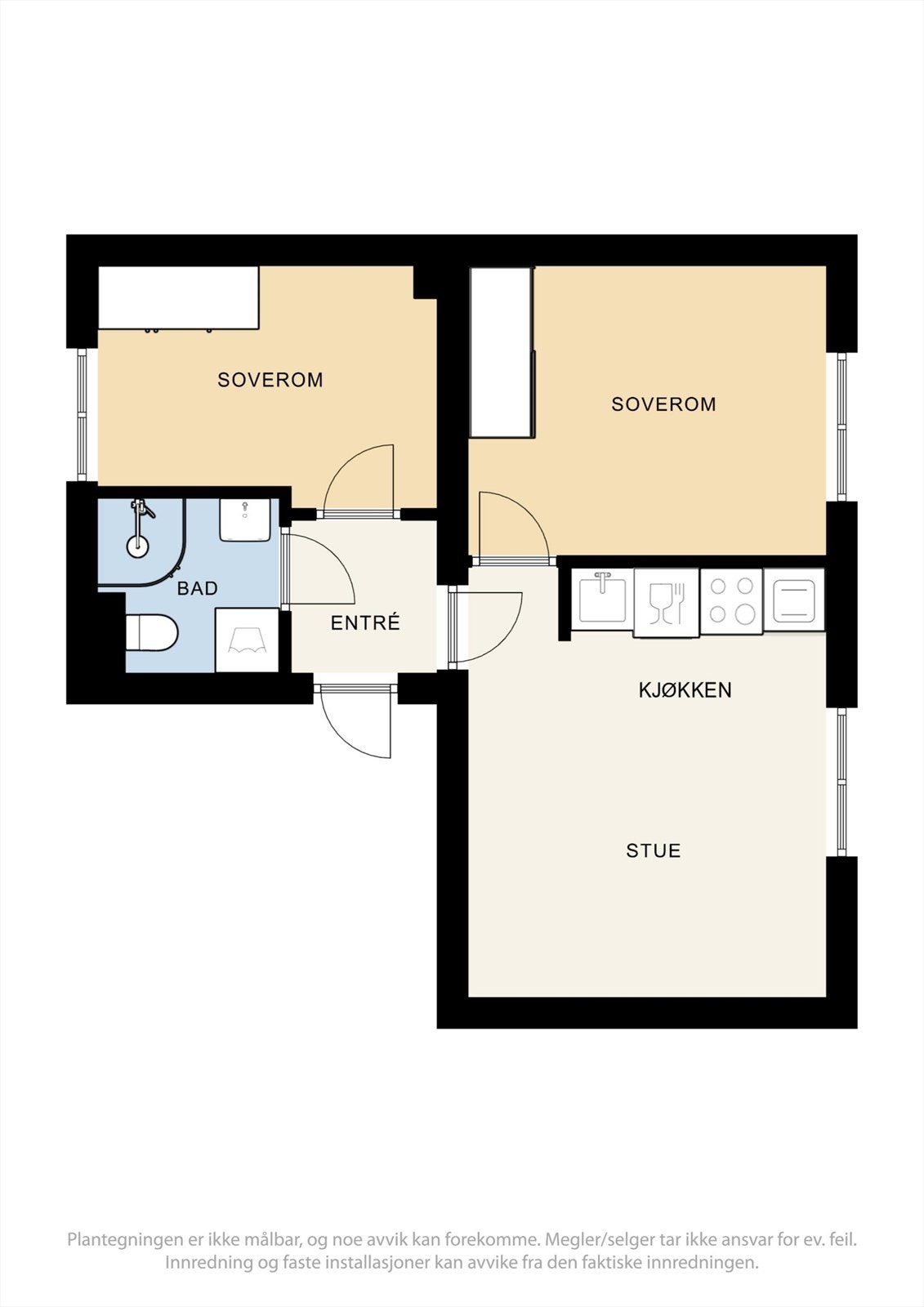 Haugevegen 77C venter på sine nye eiere - Meld deg på visning i dag! Galleribilde