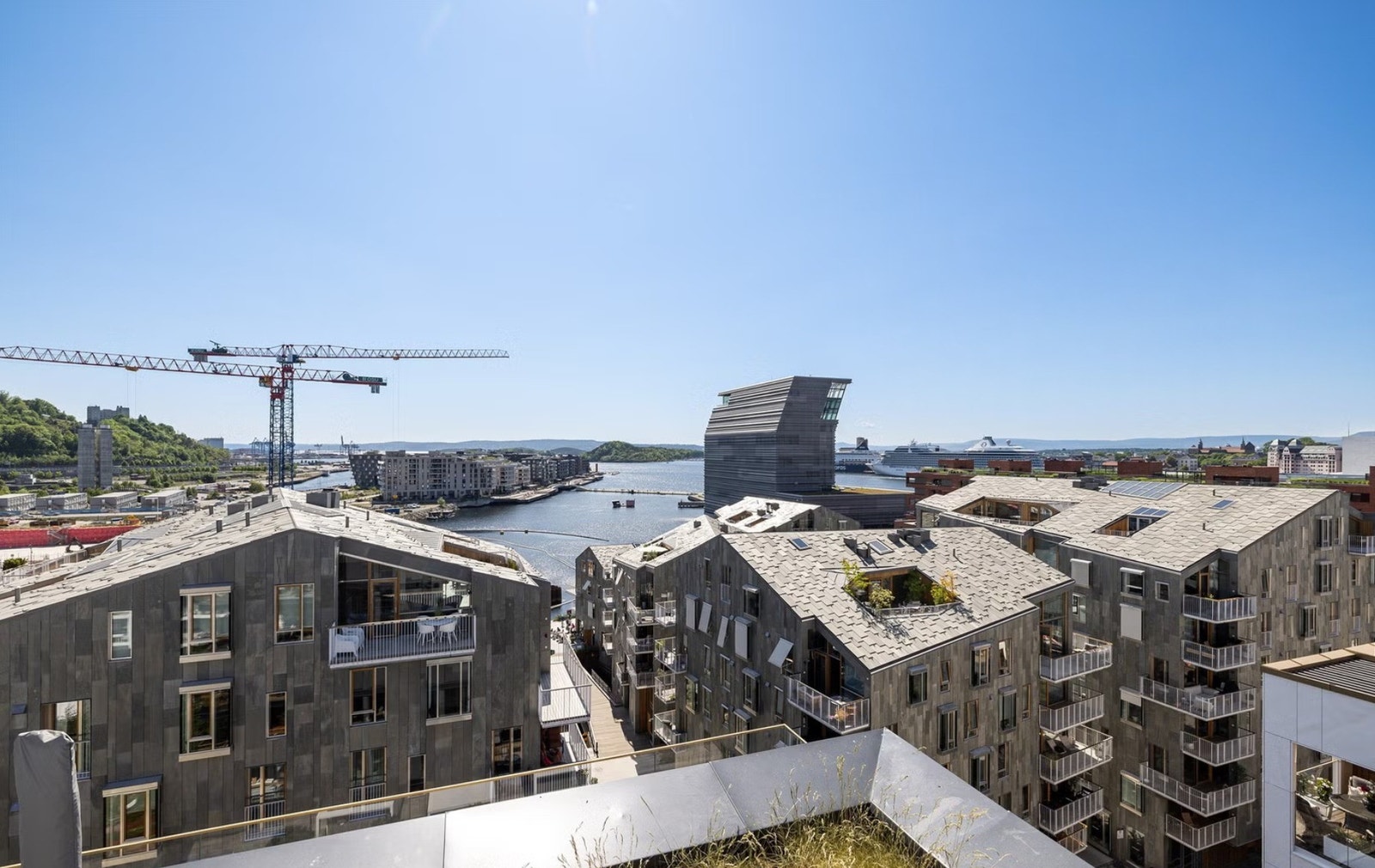 Felles takterrasse Galleribilde