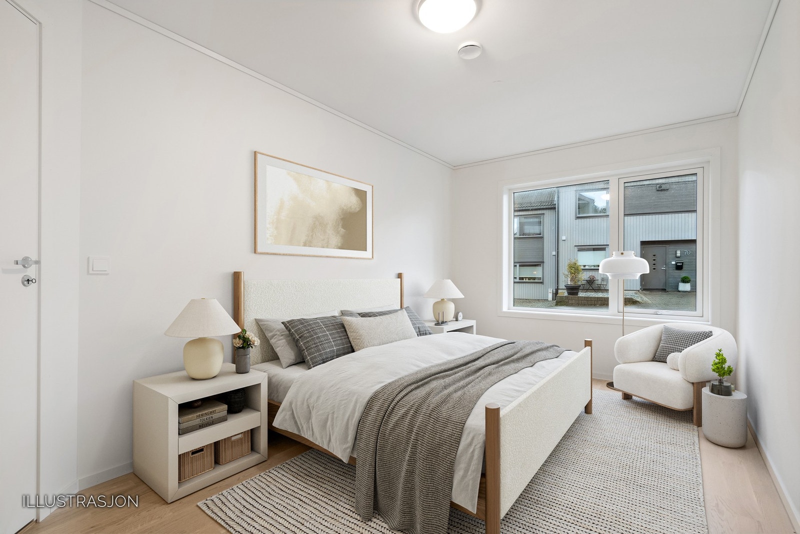 Bildet er digitalt møblert. Galleribilde