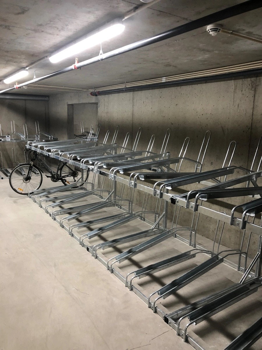 sykkelparkering i kjeller Galleribilde