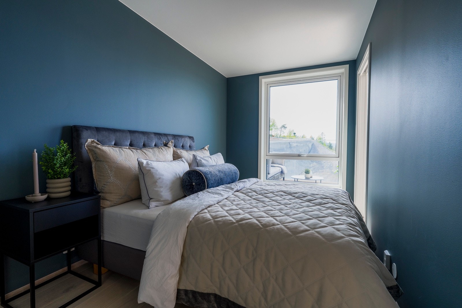 Innbydende soverom. Galleribilde