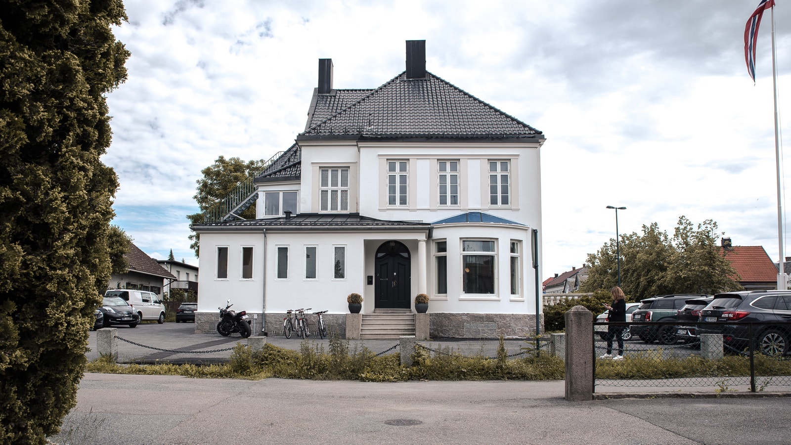 Inngang til bygget. Galleribilde