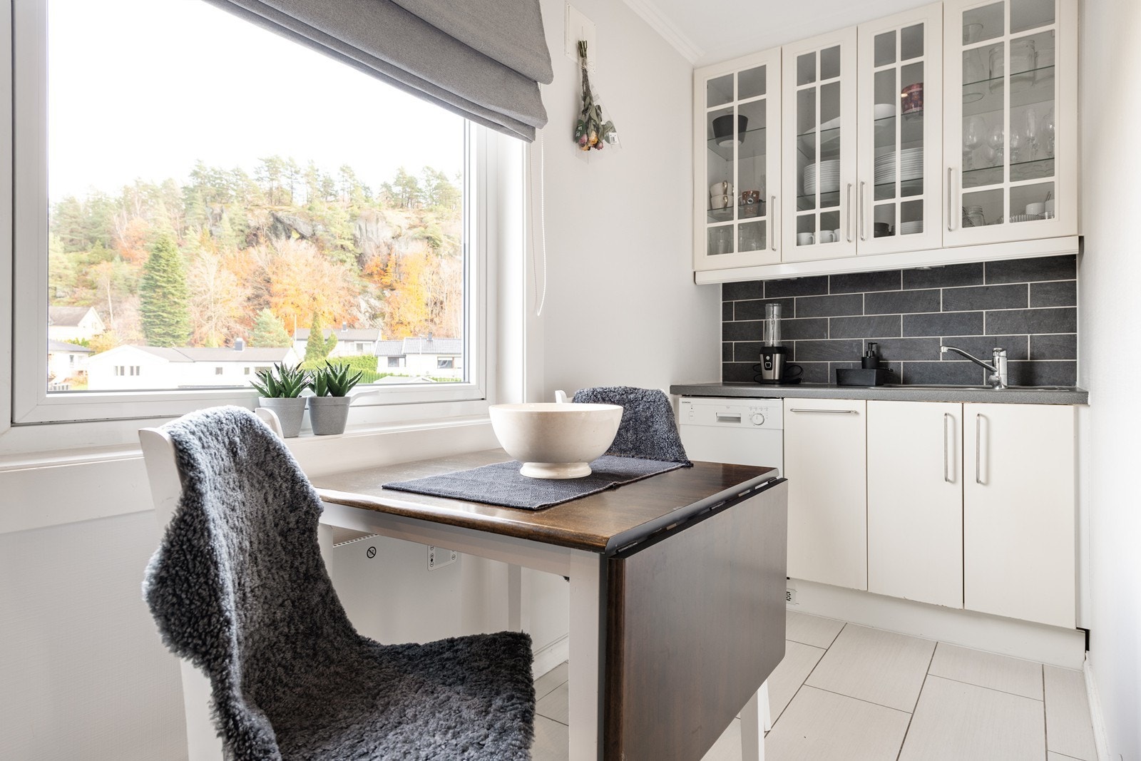 Her har du nok ikke plass til hele familien, men funker fint for et kjapt måltid i travle hverdager Galleribilde