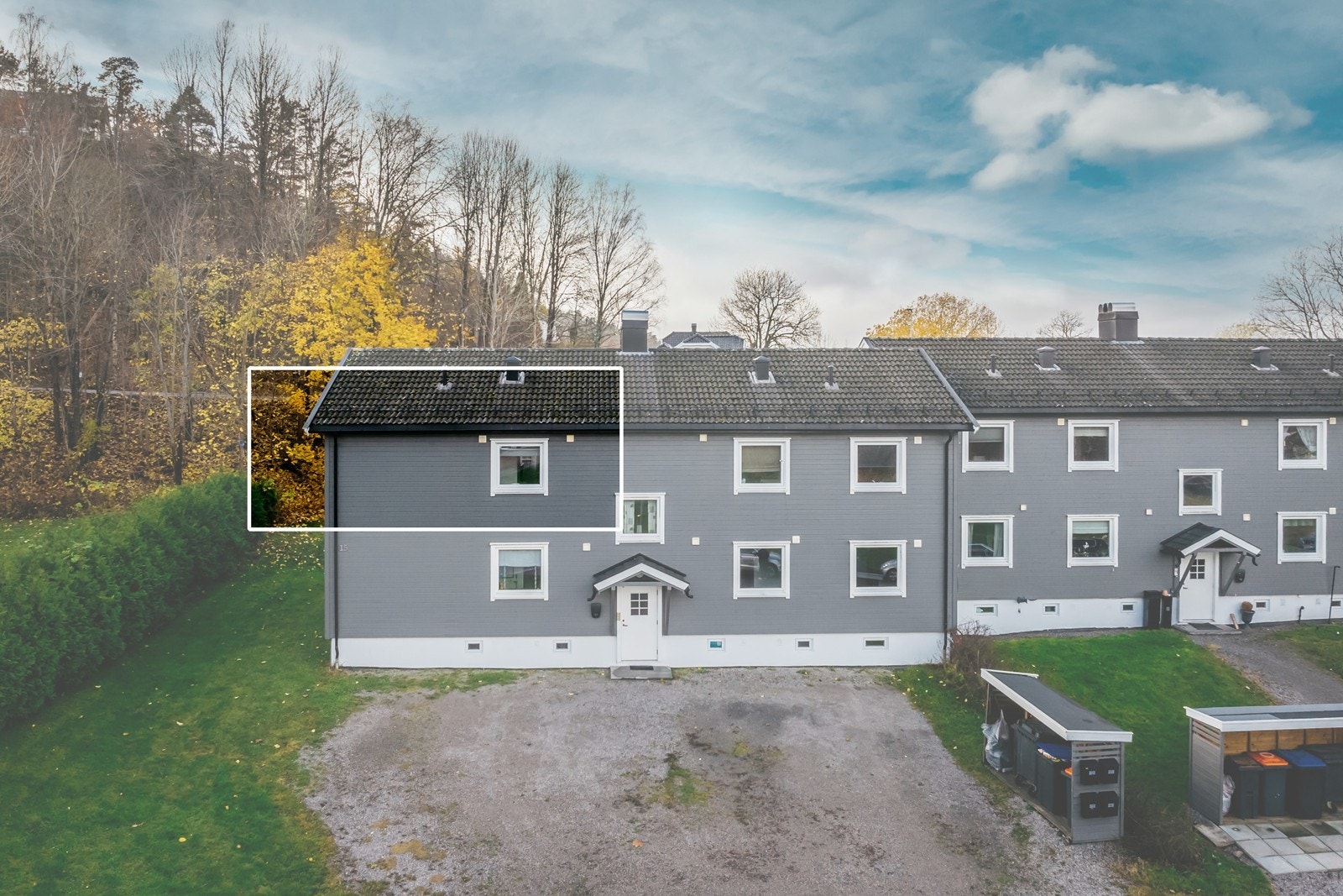 Leiligheten er øverst til venstre Galleribilde