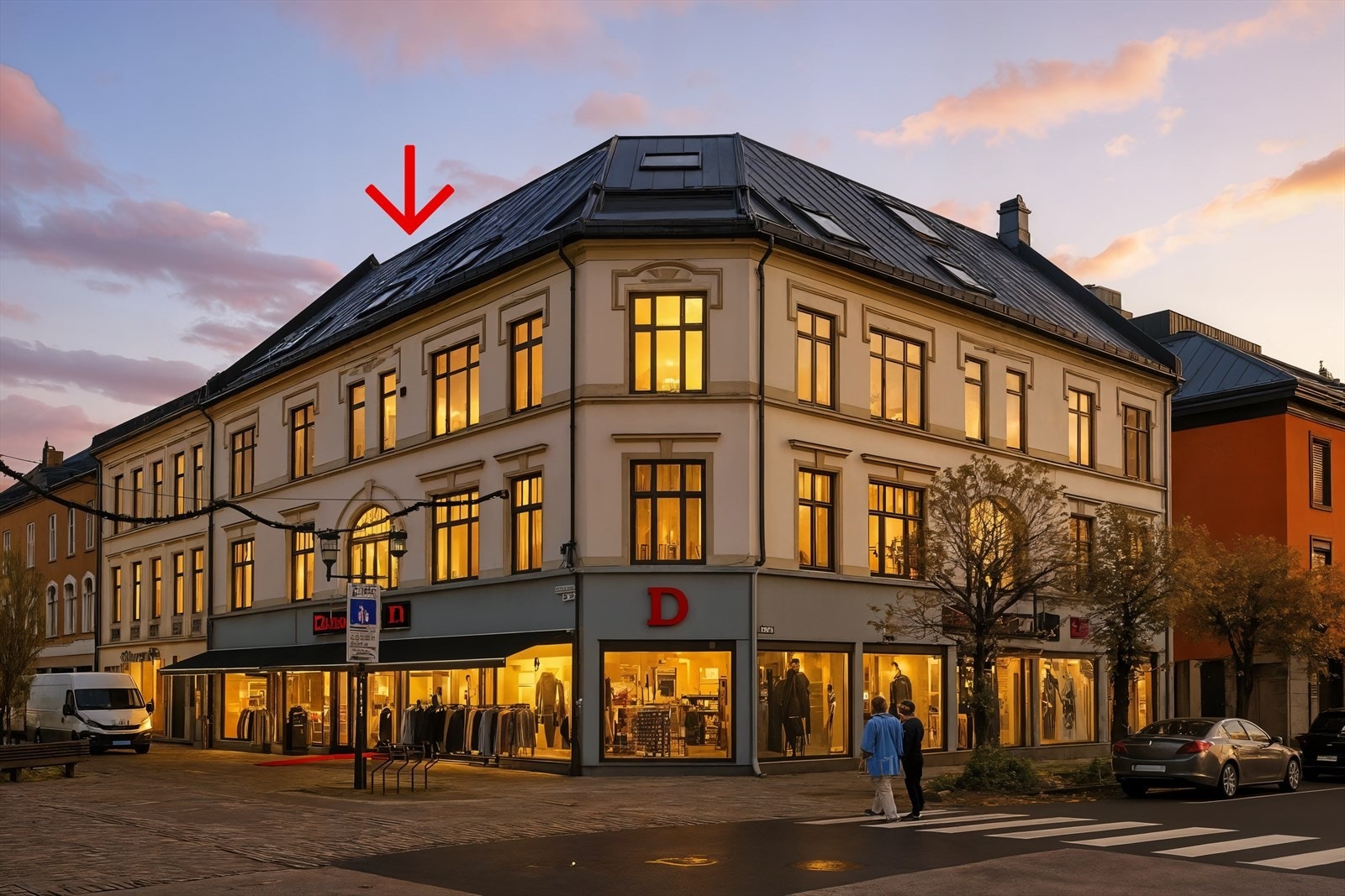 Fotograf: Karl Filip Kronstad. Velkommen til en meget spennende toppleilighet som går over to etasjer - 125 m² med stil, sjarm og god standard. Galleribilde