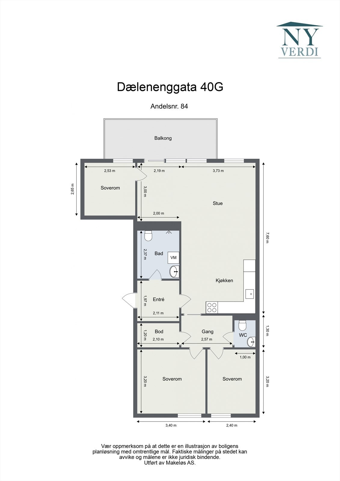 Plantegning. Galleribilde