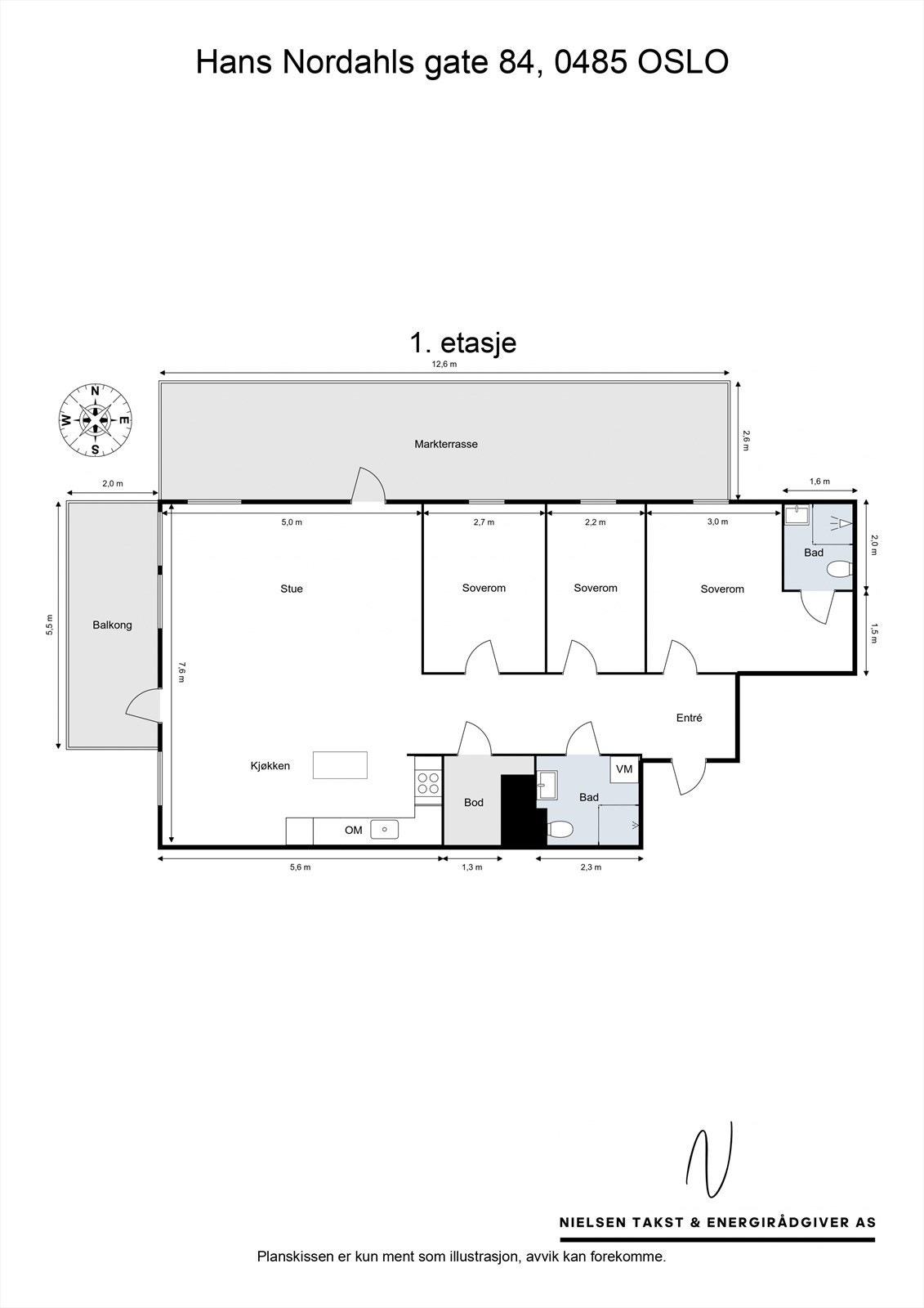 Plantegning. Galleribilde