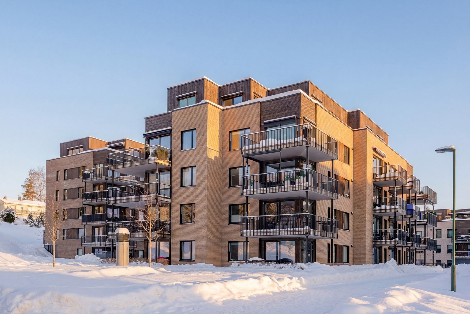 Pen fasade. Galleribilde