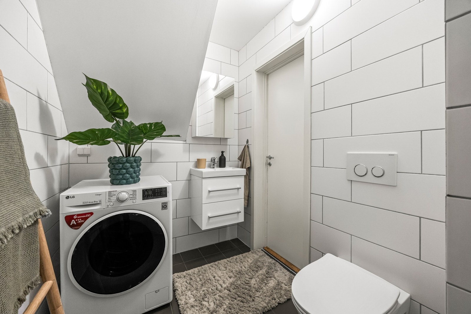 Opplegg til vaskemaskin. Galleribilde