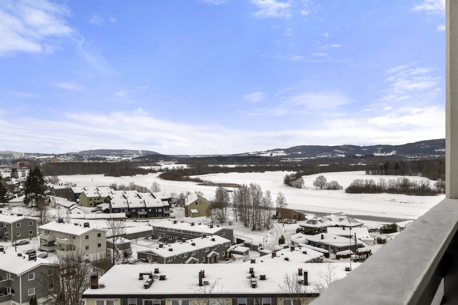 Utsikten er fin og vidstrakt. Galleribilde