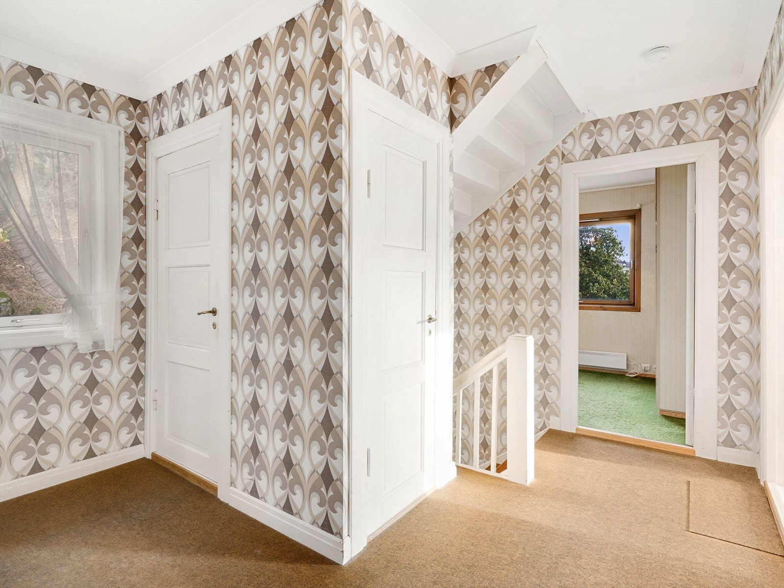 Fra 2.etg er det trapp opp til loft Galleribilde