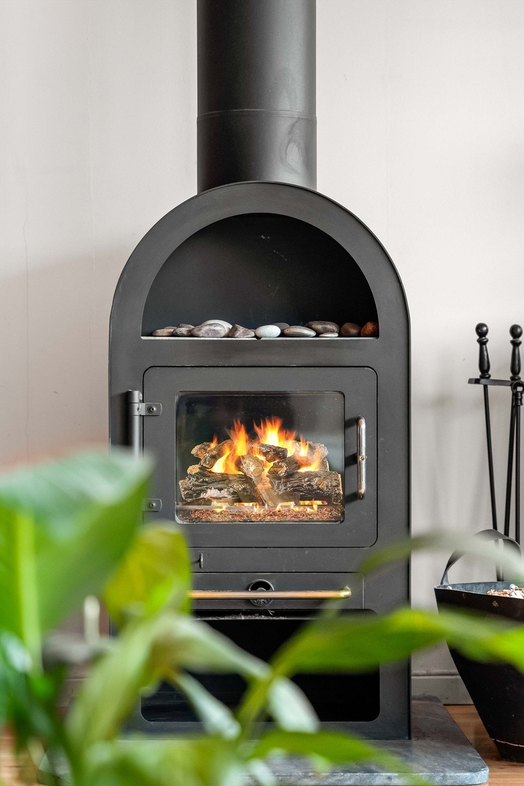 Peisovn gir en trivelig atmosfære på kjølige dager. Galleribilde