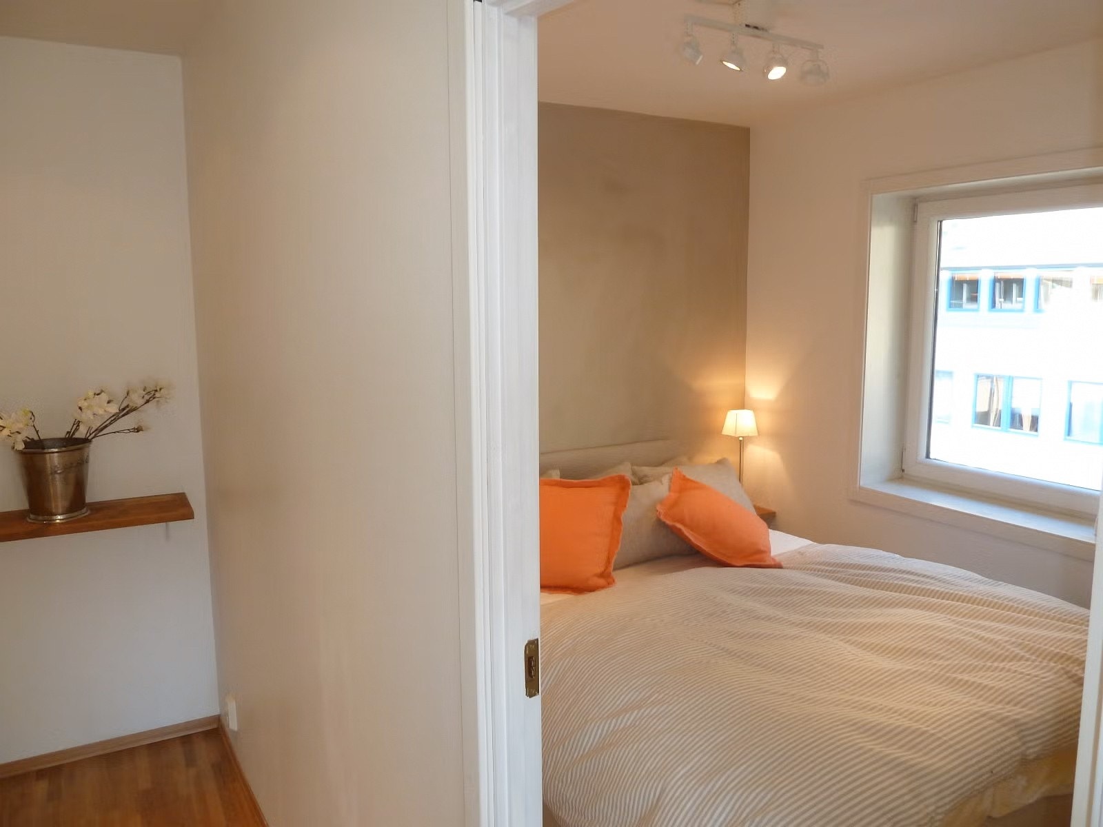 Soverom. Soverommet er i dag ikke møblert med seng. Galleribilde