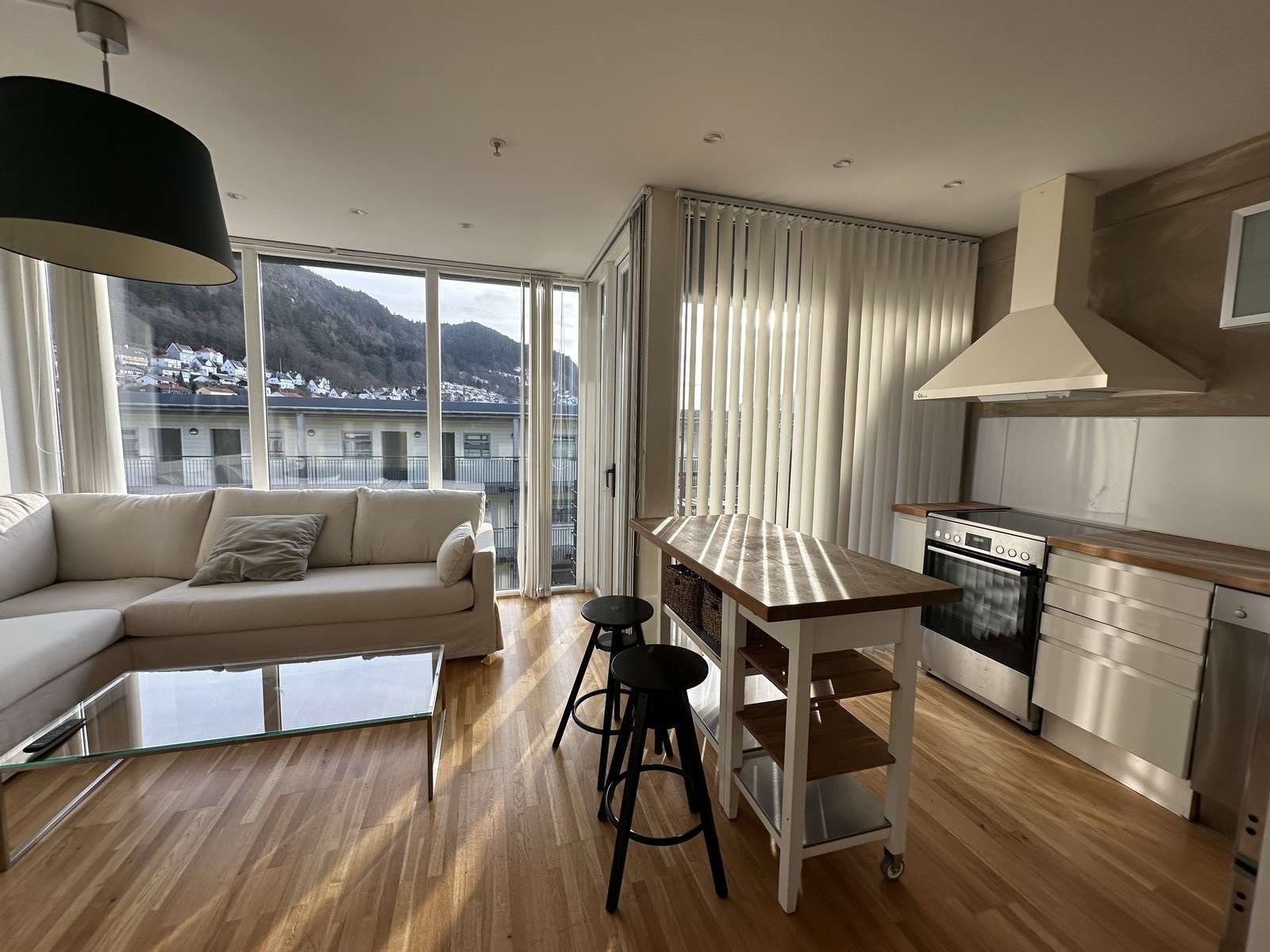 Stue/kjøkken. Galleribilde