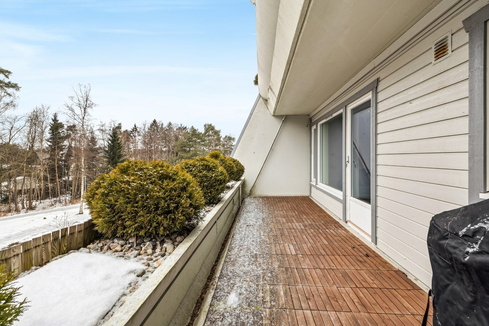 Vestvendt balkong Galleribilde