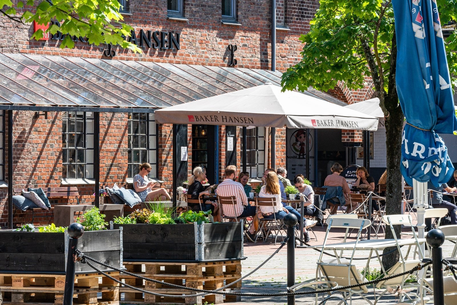 Fra leiligheten er det gangavstand til Fyrstikktorget Galleribilde