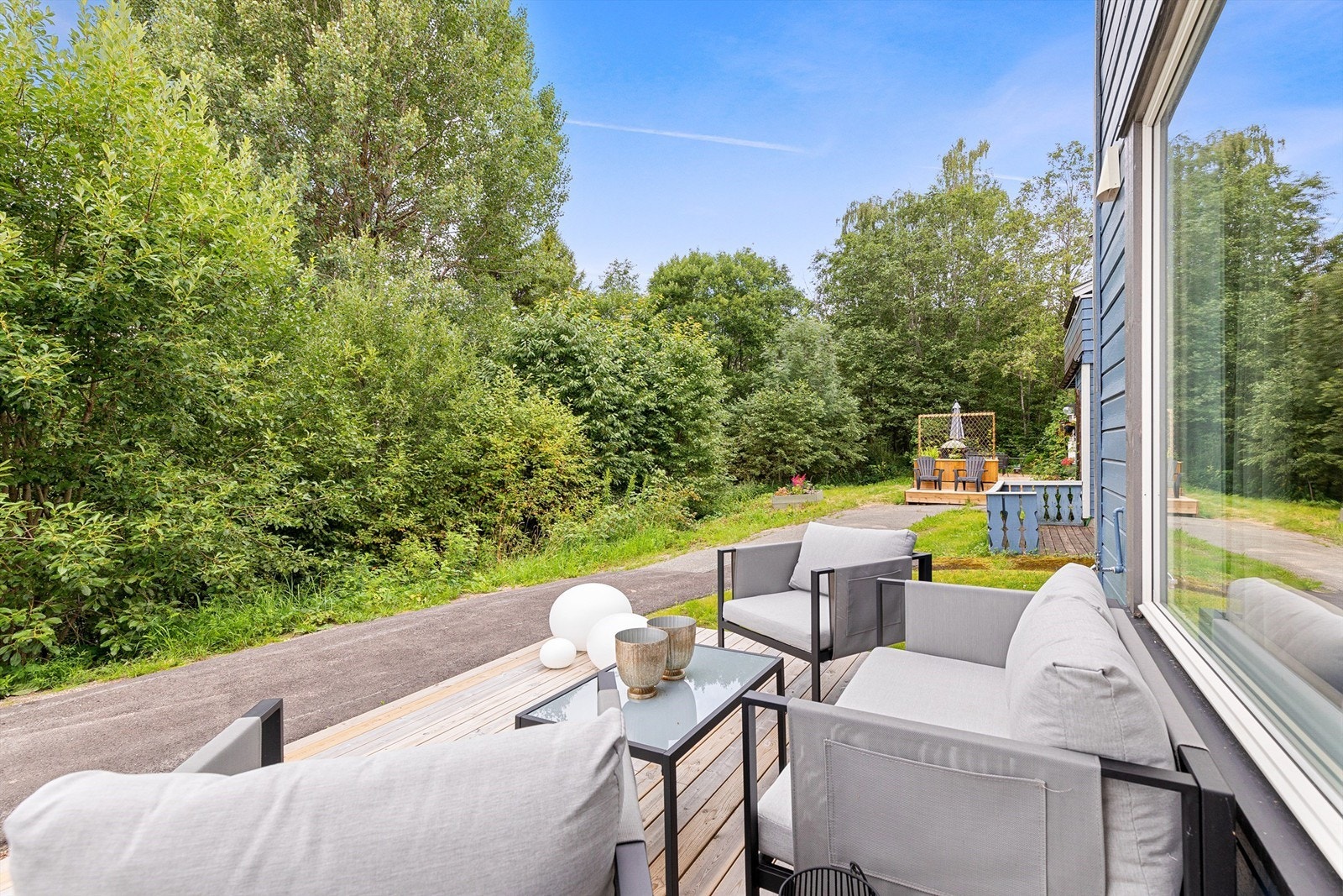 Blindvei slik at det er lite med trafikk forbi leiligheten Galleribilde