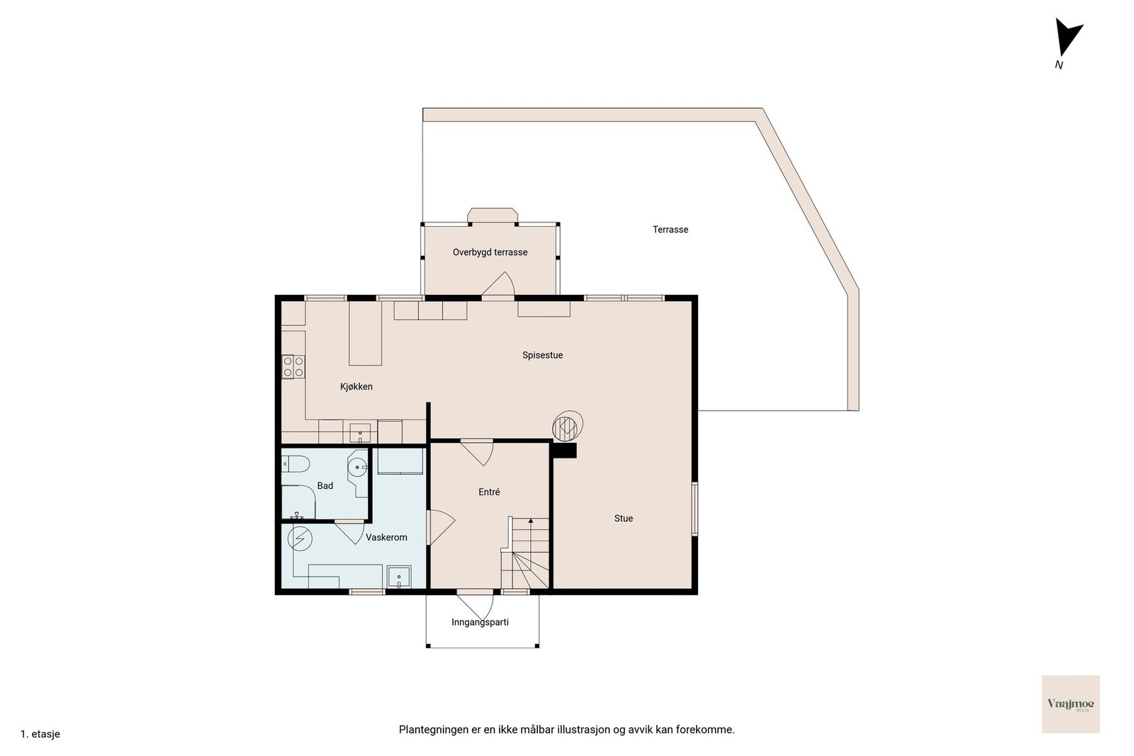 Gjør deg kjent med boligens planløsning Galleribilde