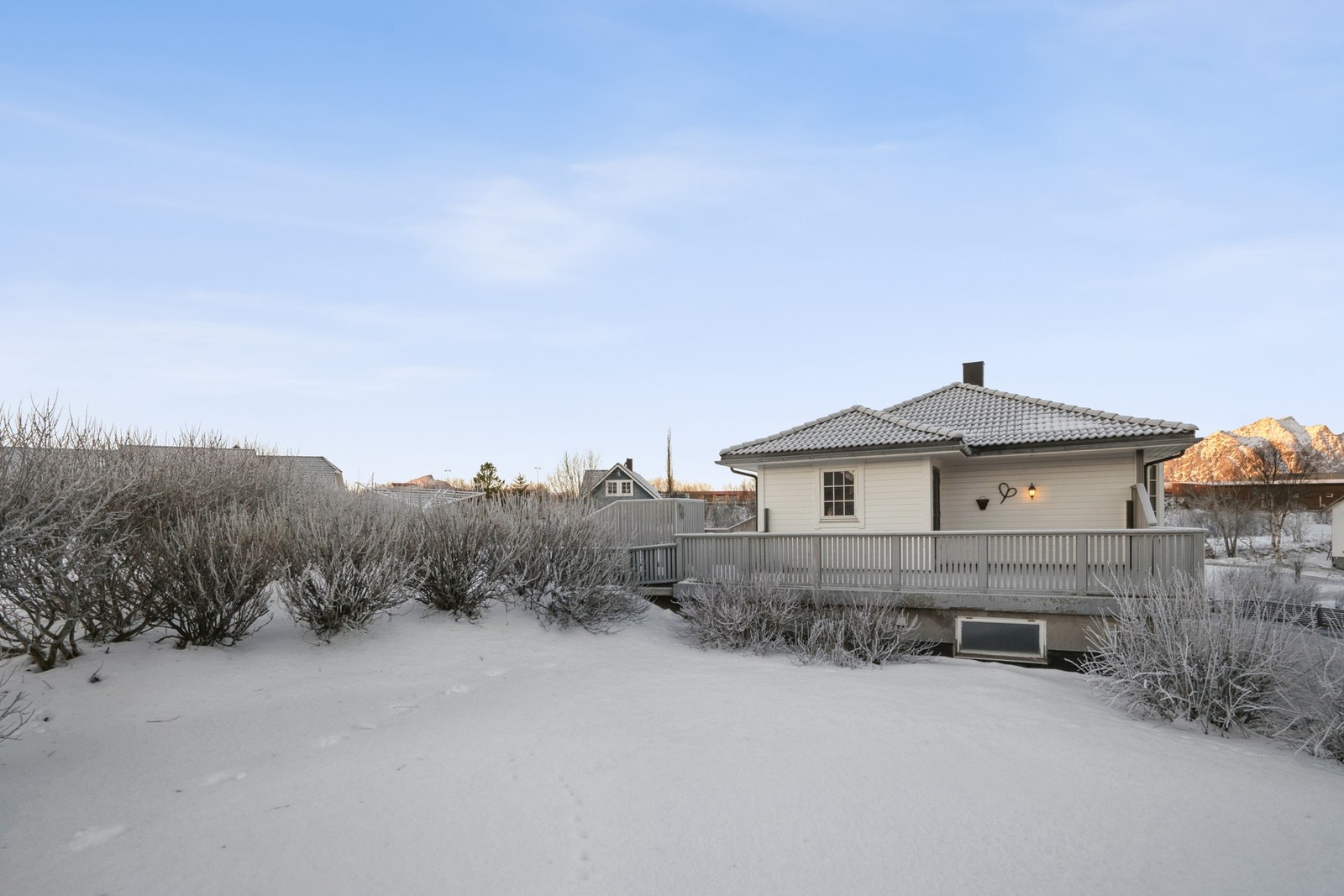 God tumleplass på tomta. Galleribilde